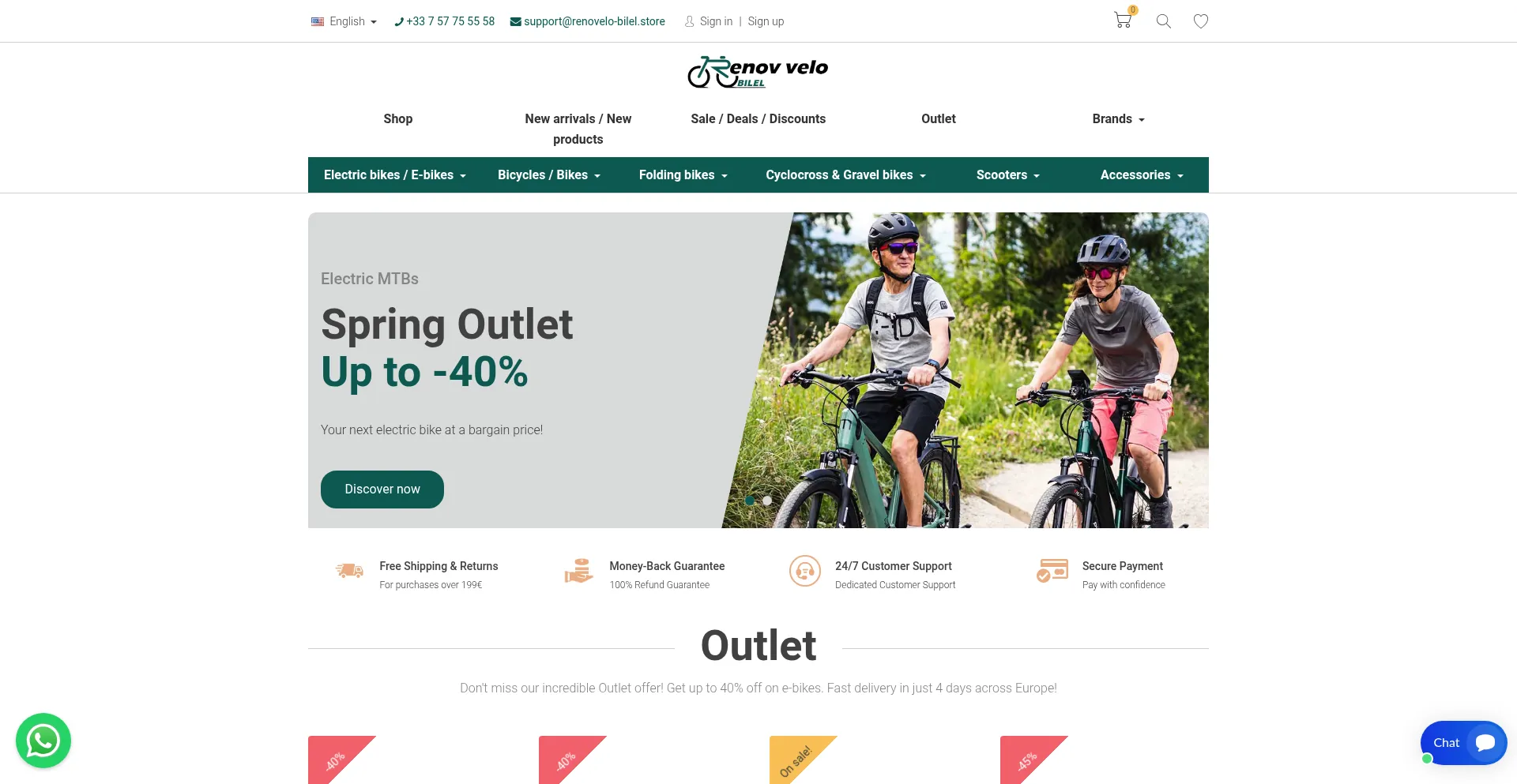 Website screenshot of Renovelo-bilel.store
