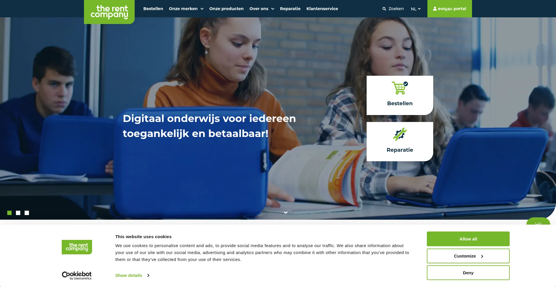 Rentcompany.nl Screenshot