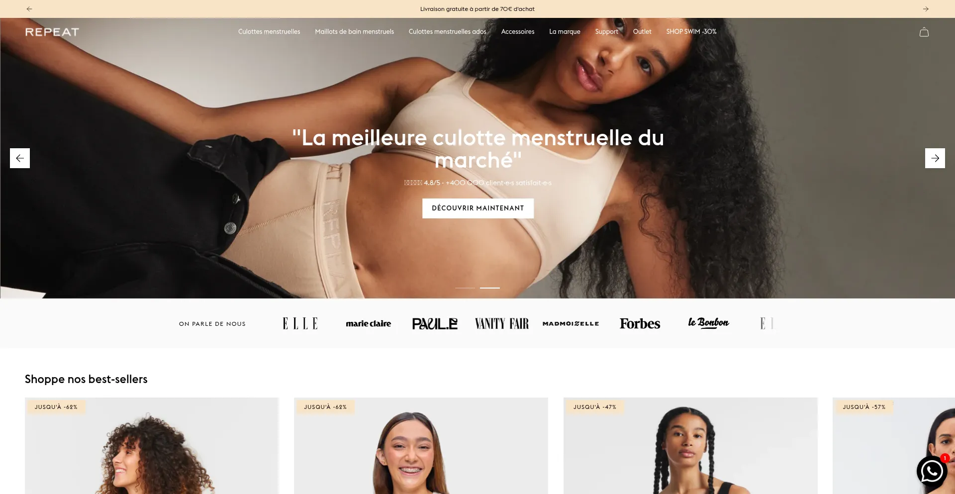 Is Repeat-undies.fr Safe?