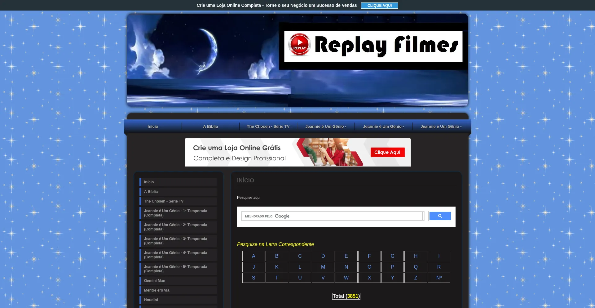 Website screenshot of Replayoutv.comunidades.net