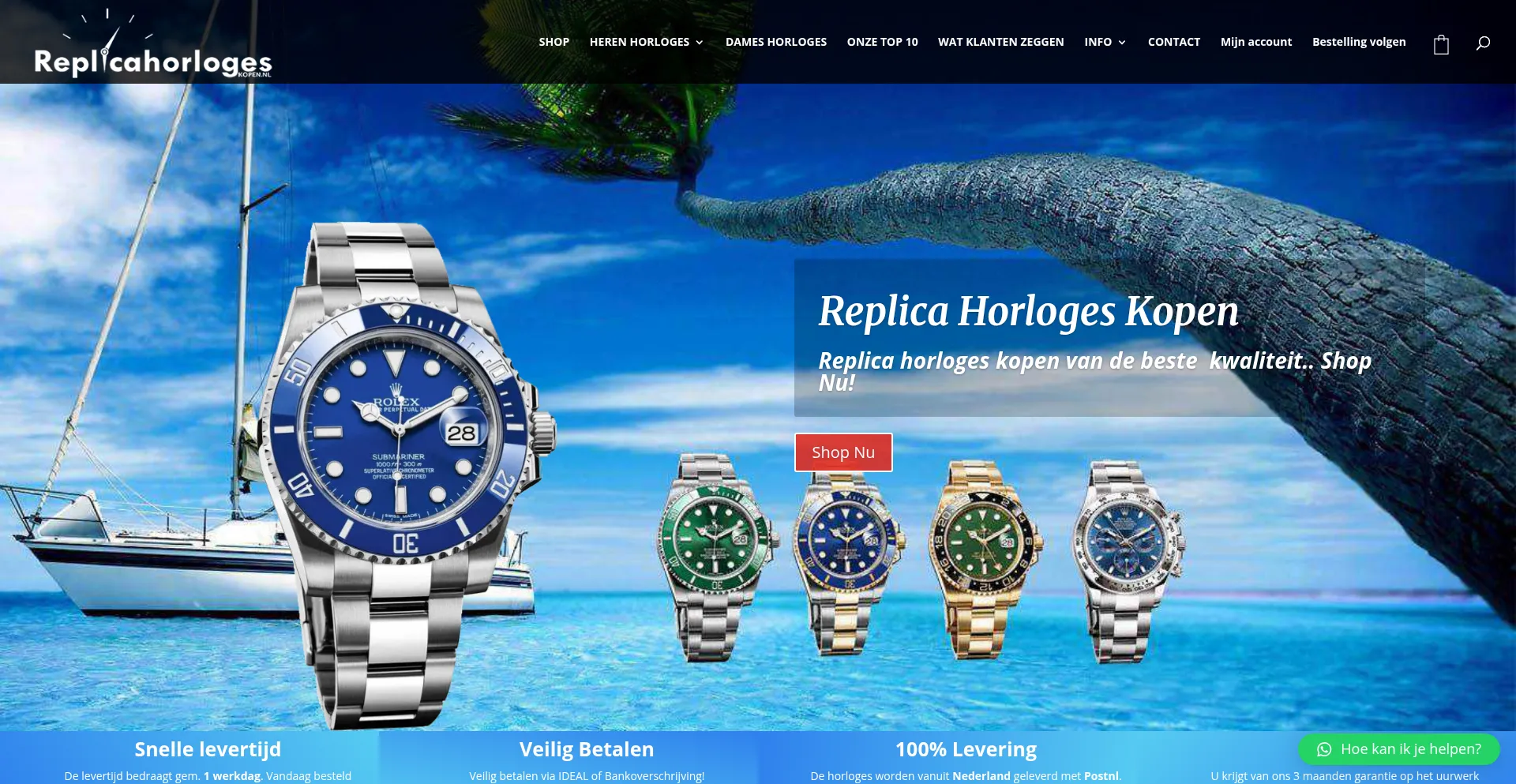 Replicahorloges-kopen.nl