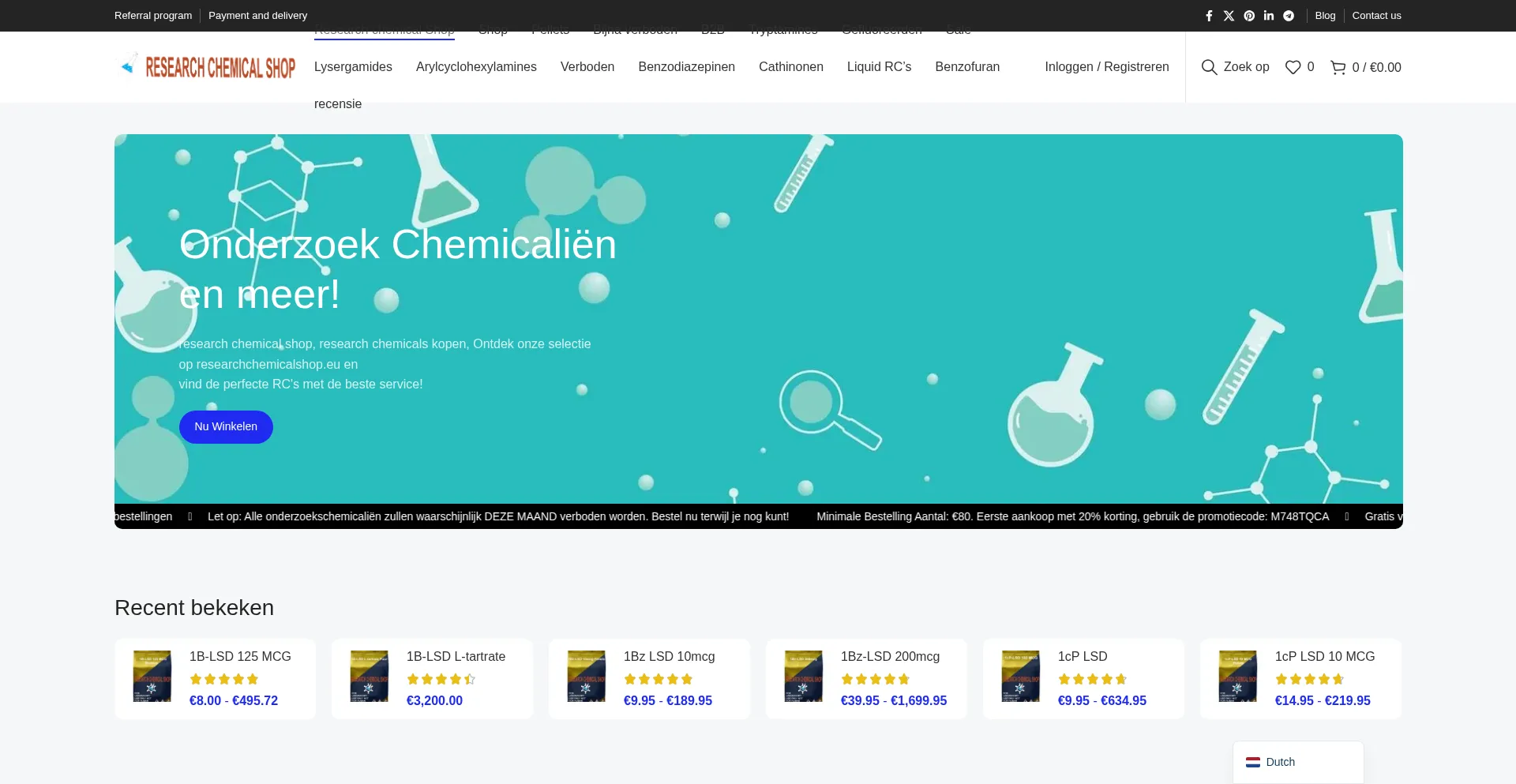 Researchchemicalshop.eu