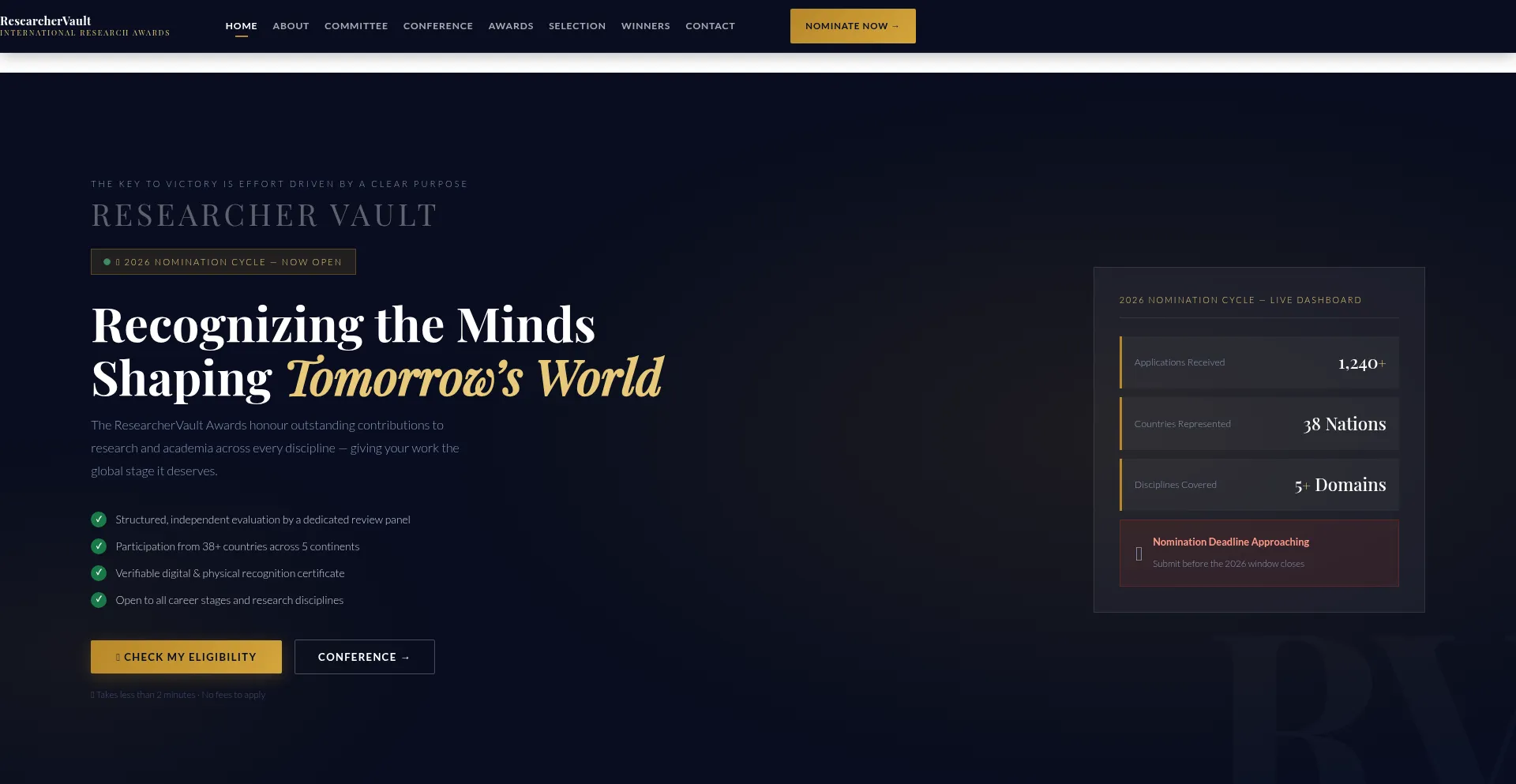 Researchervault.com