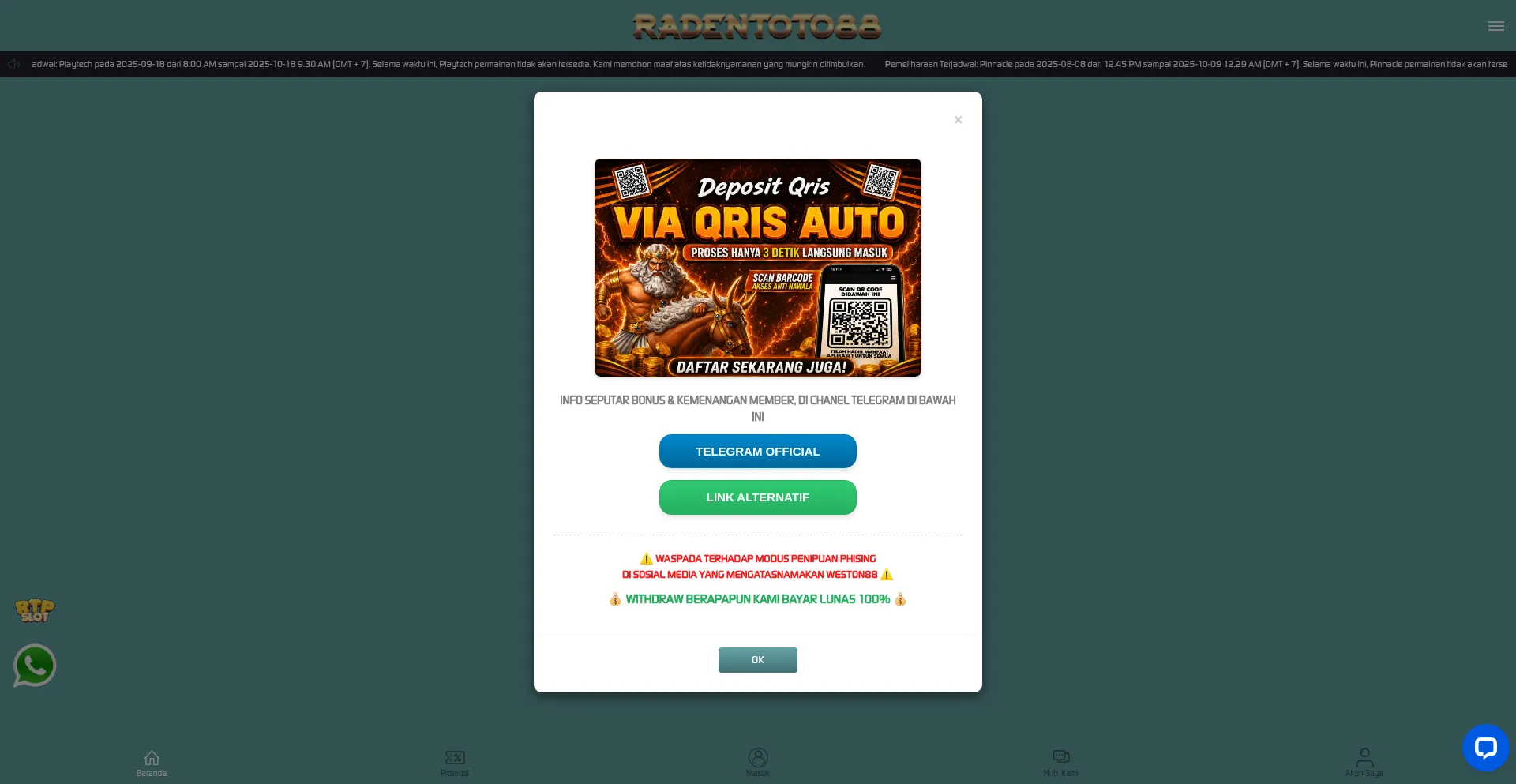 Resmi.radentoto88.site