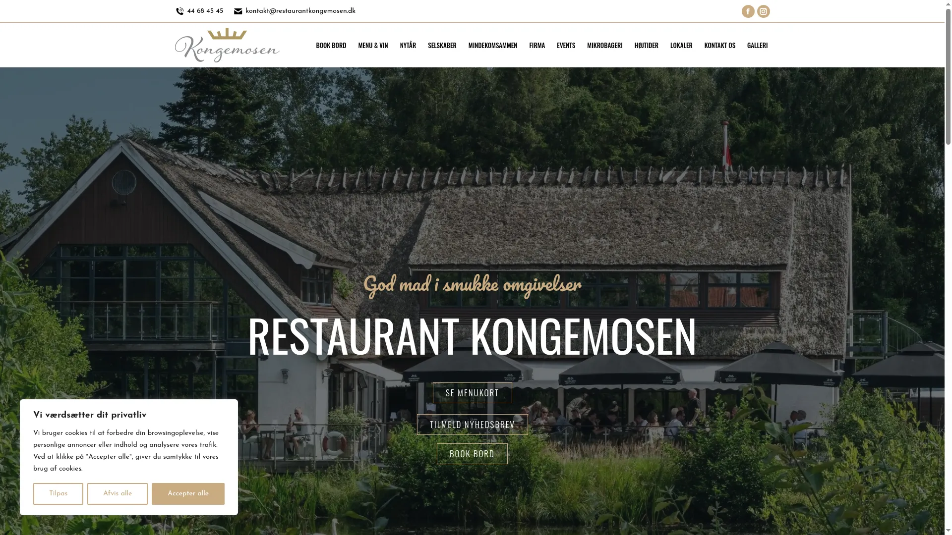 Restaurantkongemosen.dk
