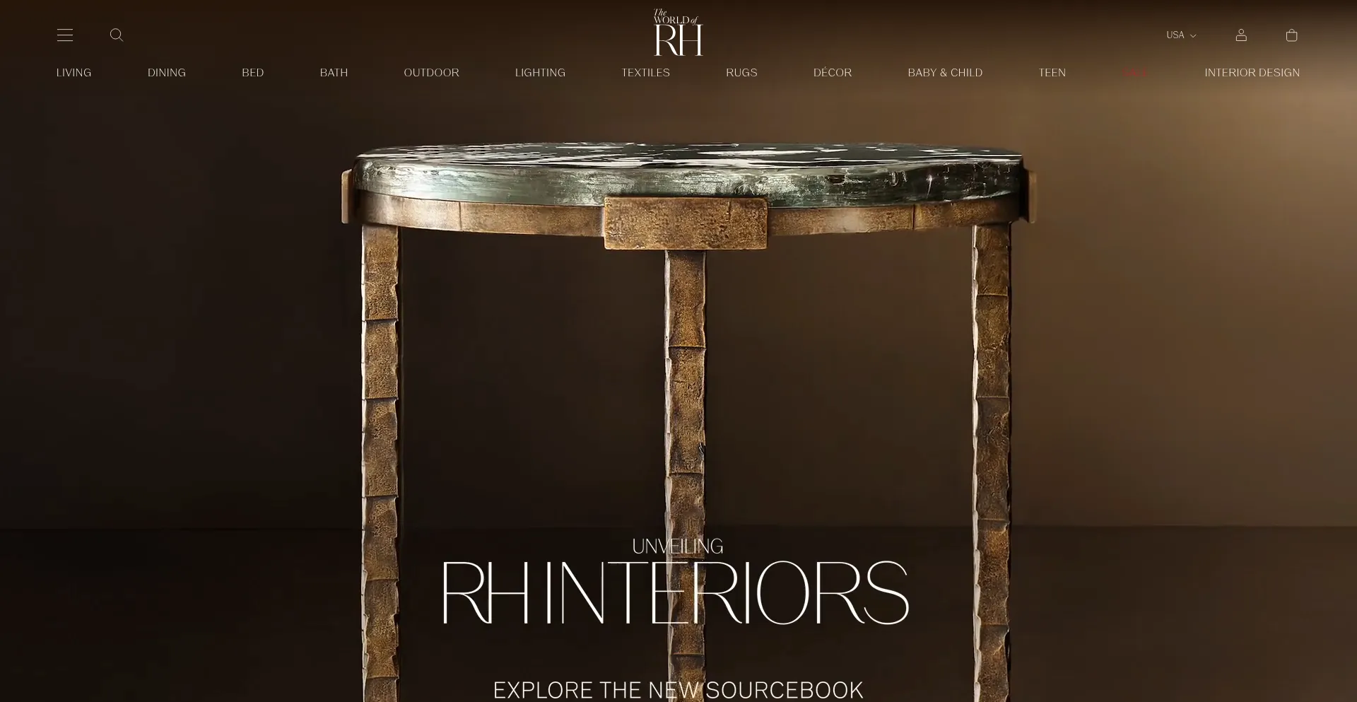 Restorationhardware.com Screenshot