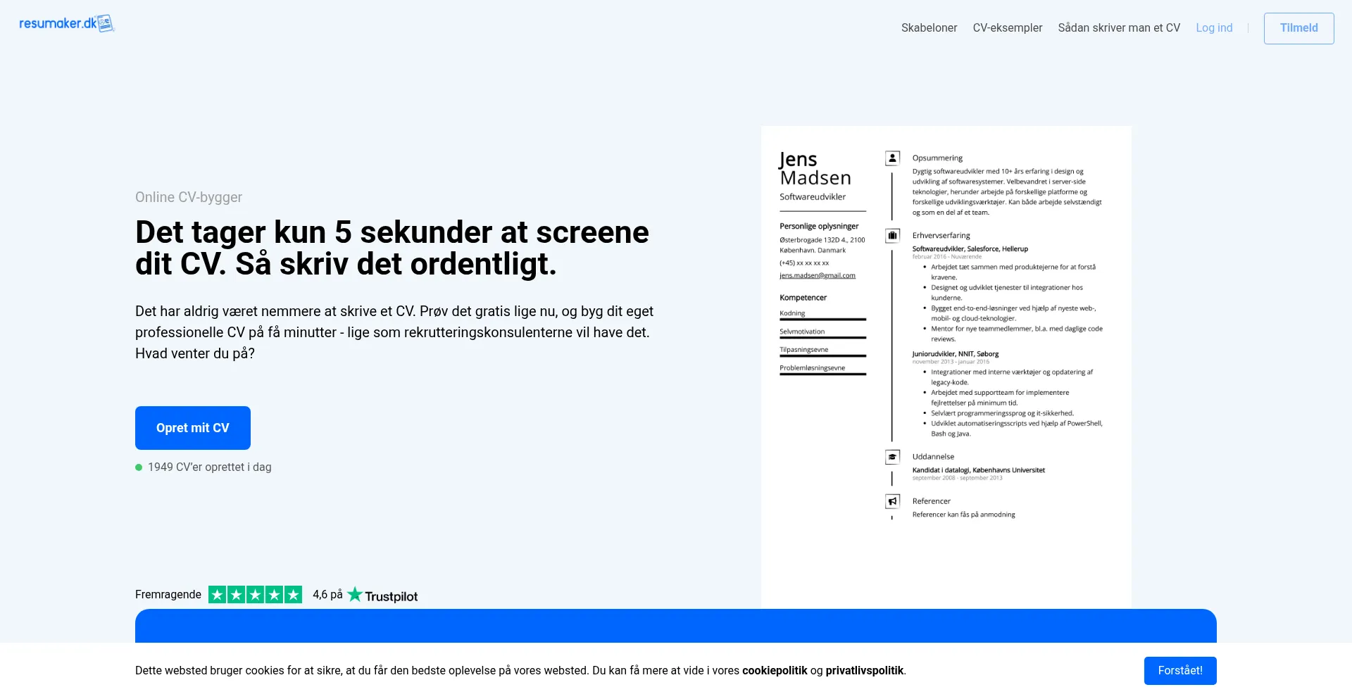 Is Resumaker.dk Safe?