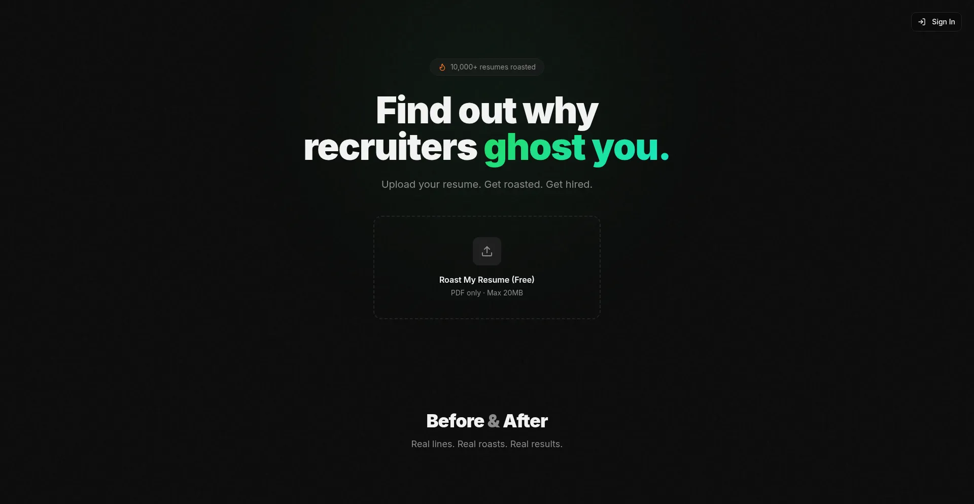 Resumeroaster.ai