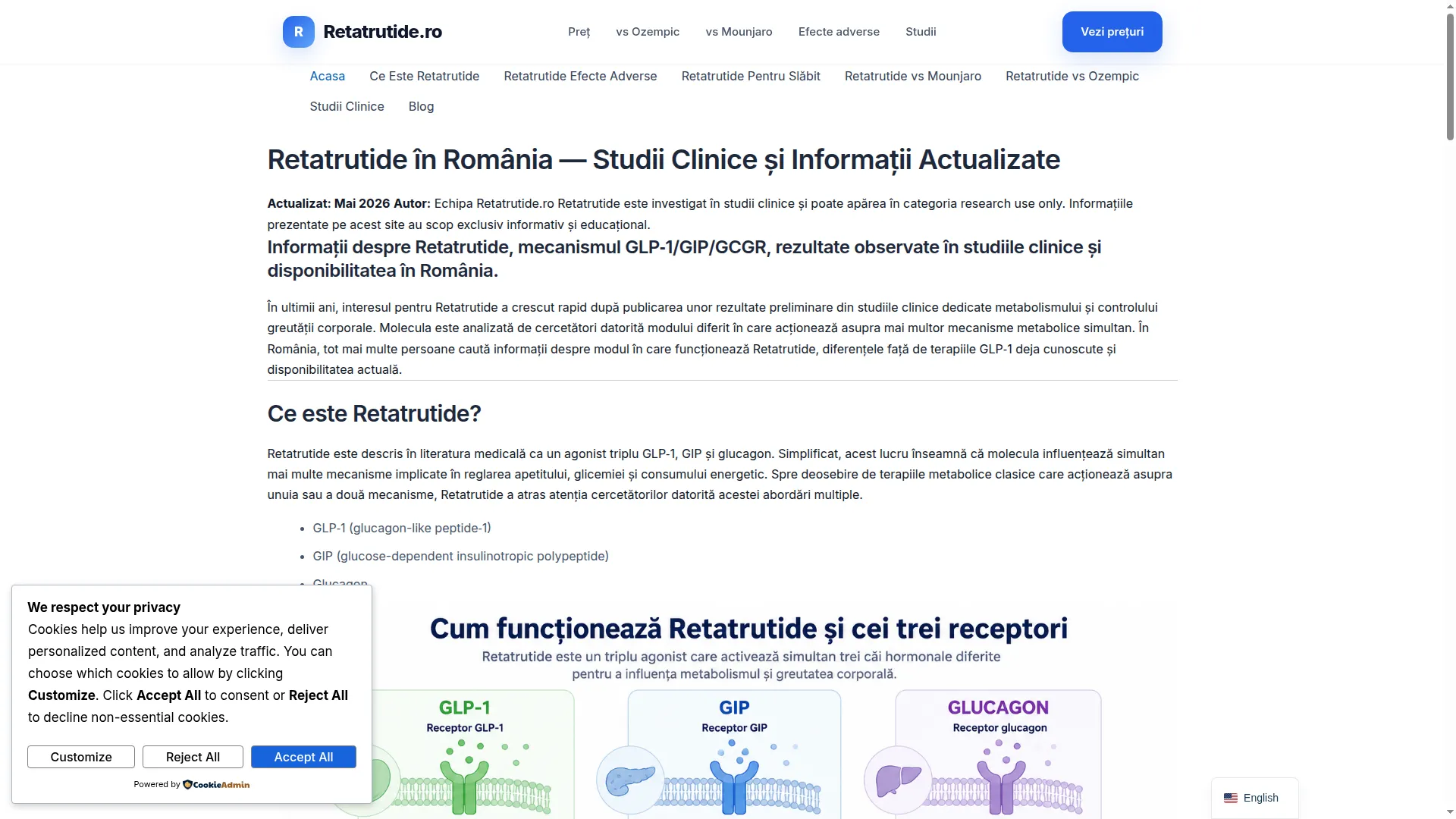 Retatrutide.ro Peptide Vendor Warning (37/100 Trust Score)