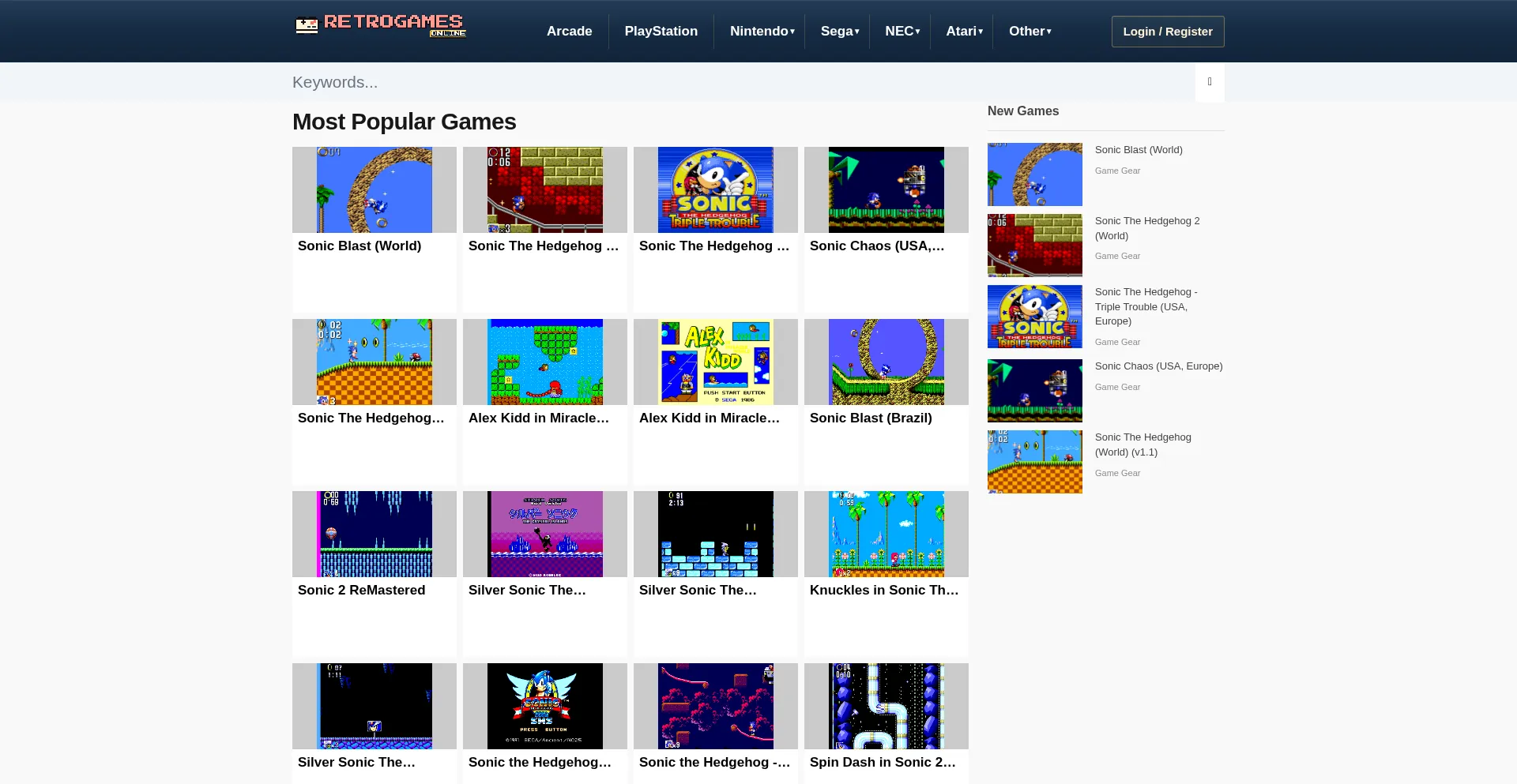 Retrogamesonline.org