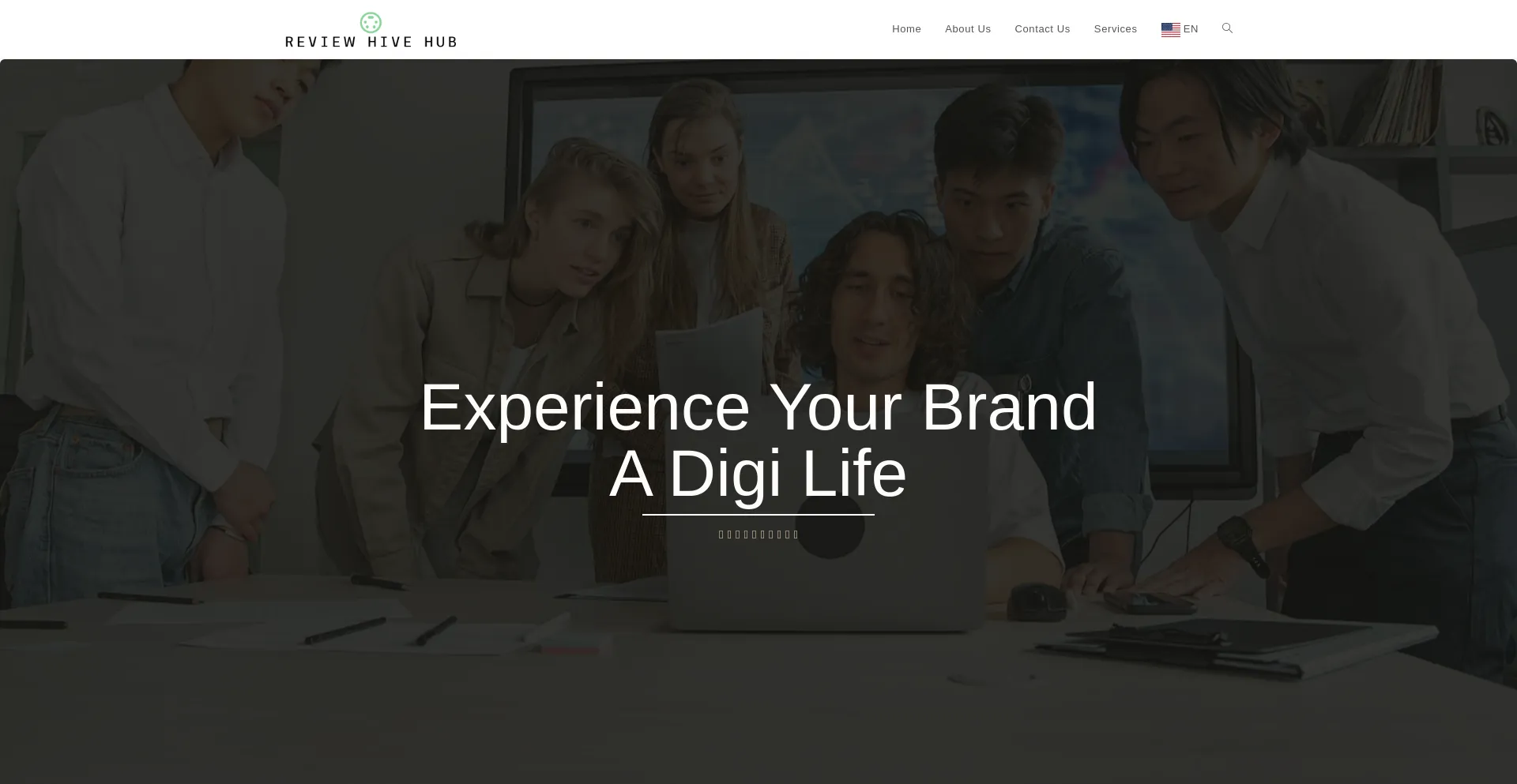 Website screenshot of Review-hve-hub.com