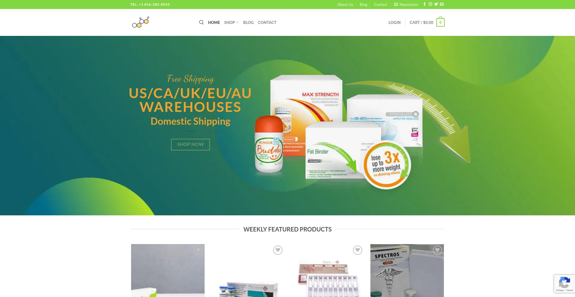 Website screenshot of Rhghspace.com