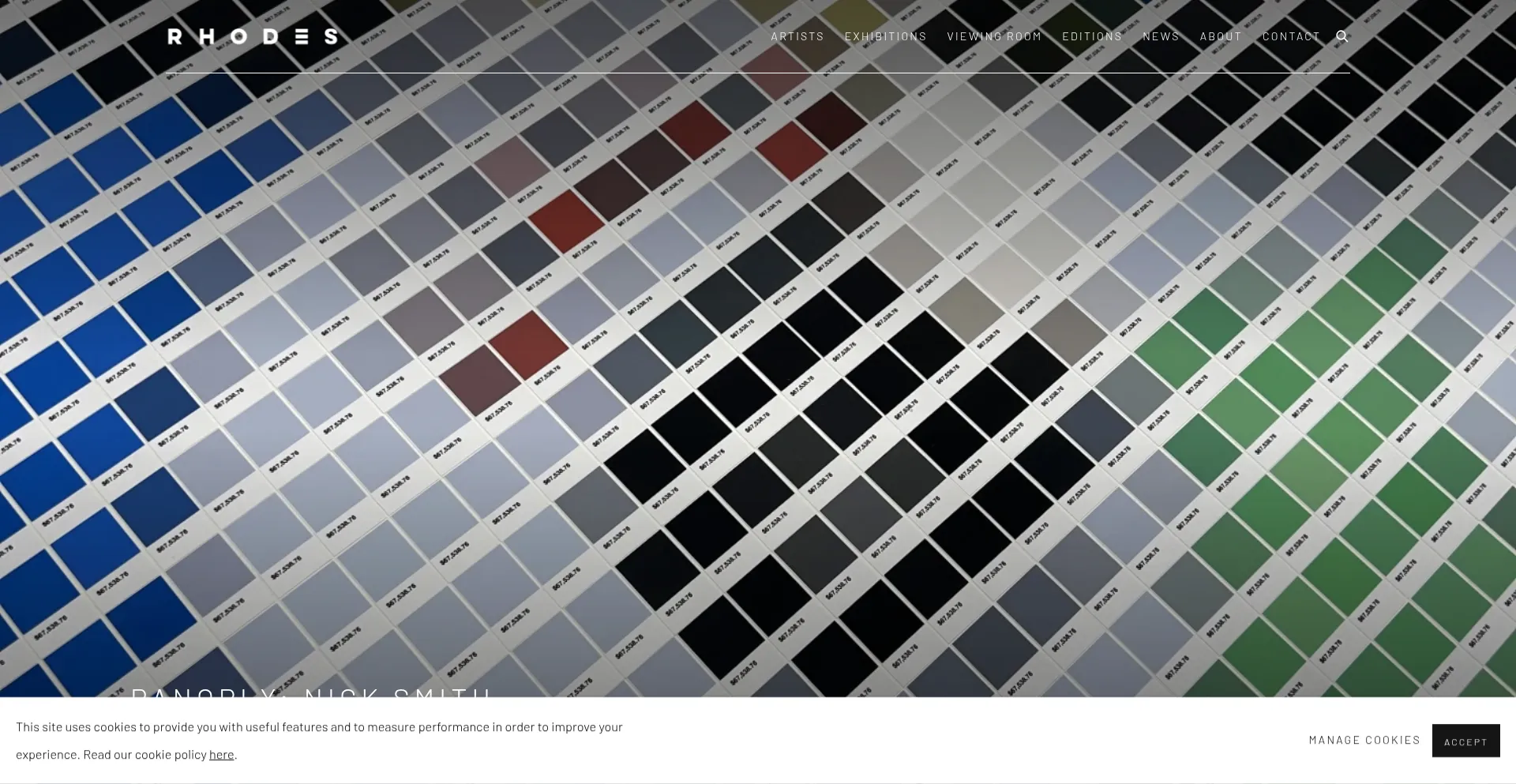 Rhodescontemporaryart.com Screenshot