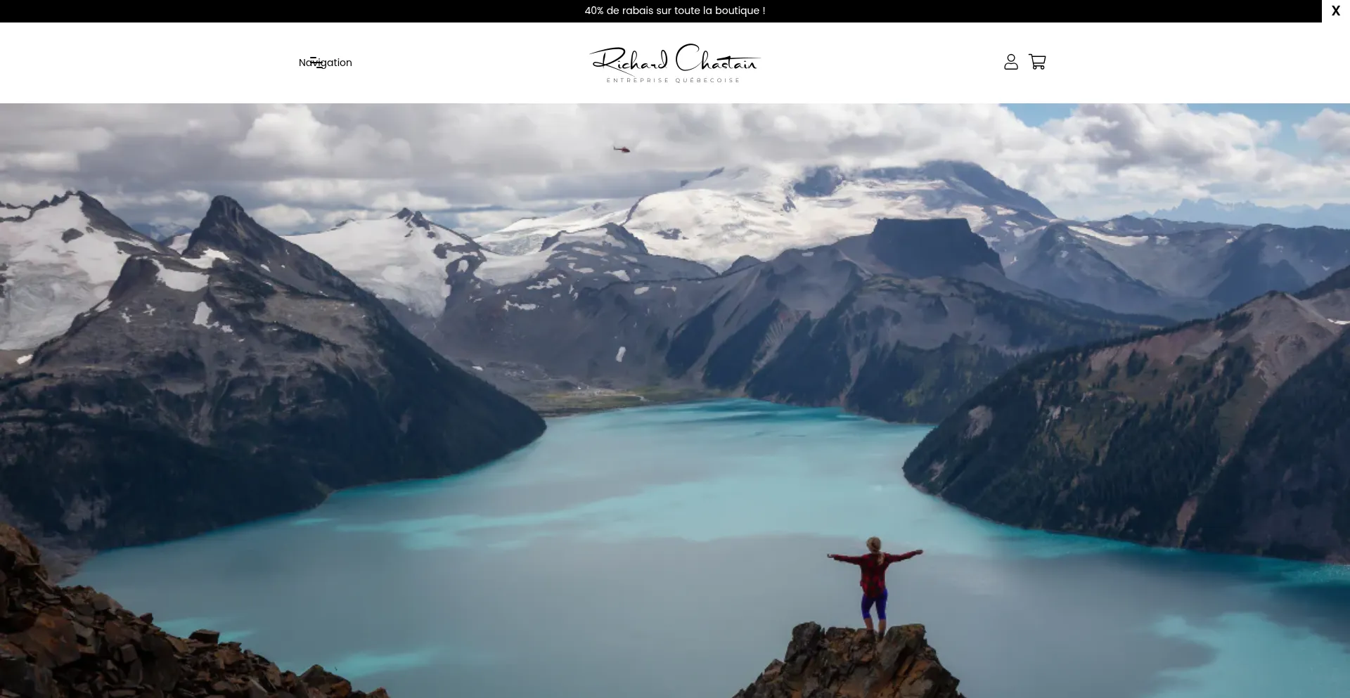 Website screenshot of Richard-chastain.com