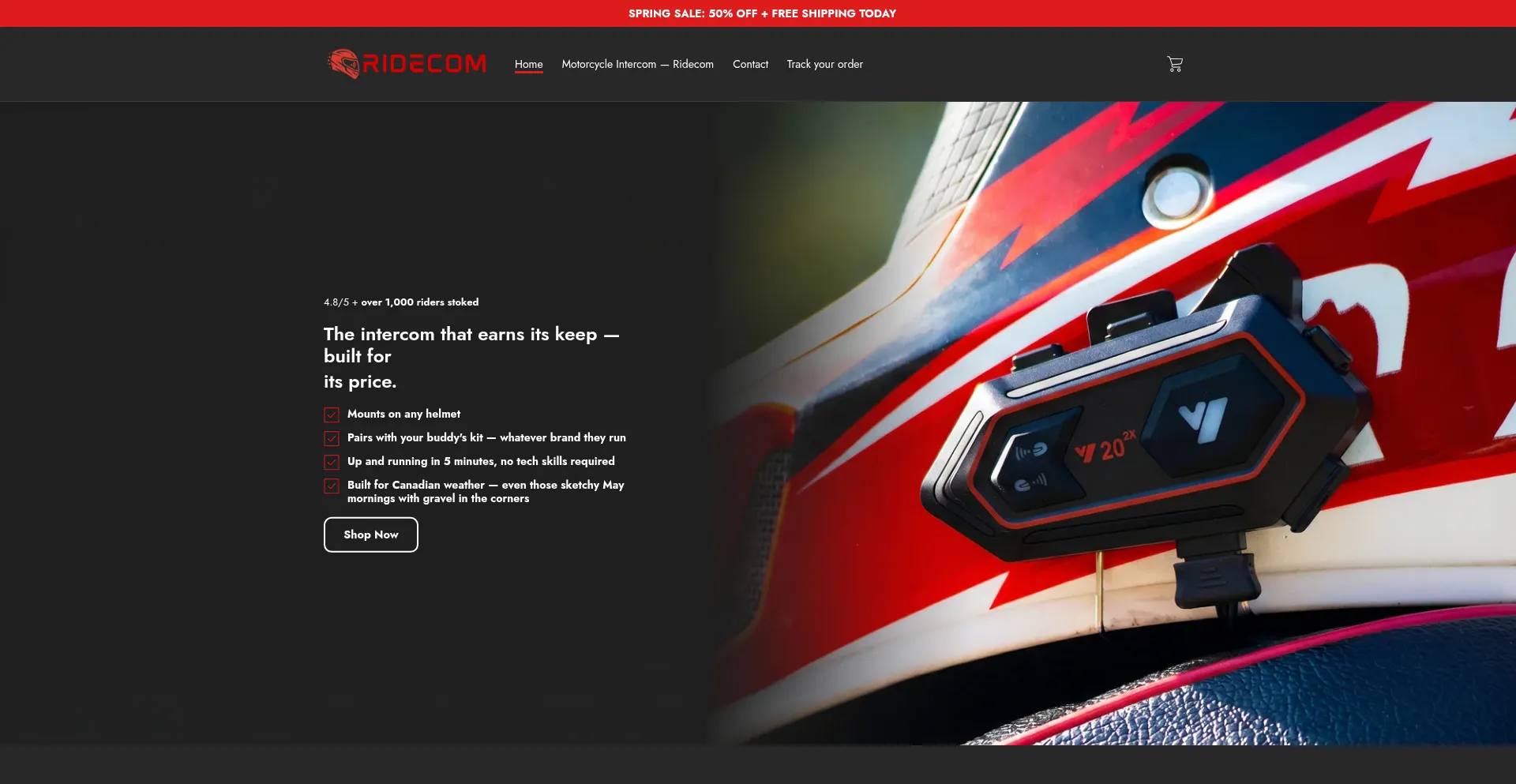 Ridecomshop.com