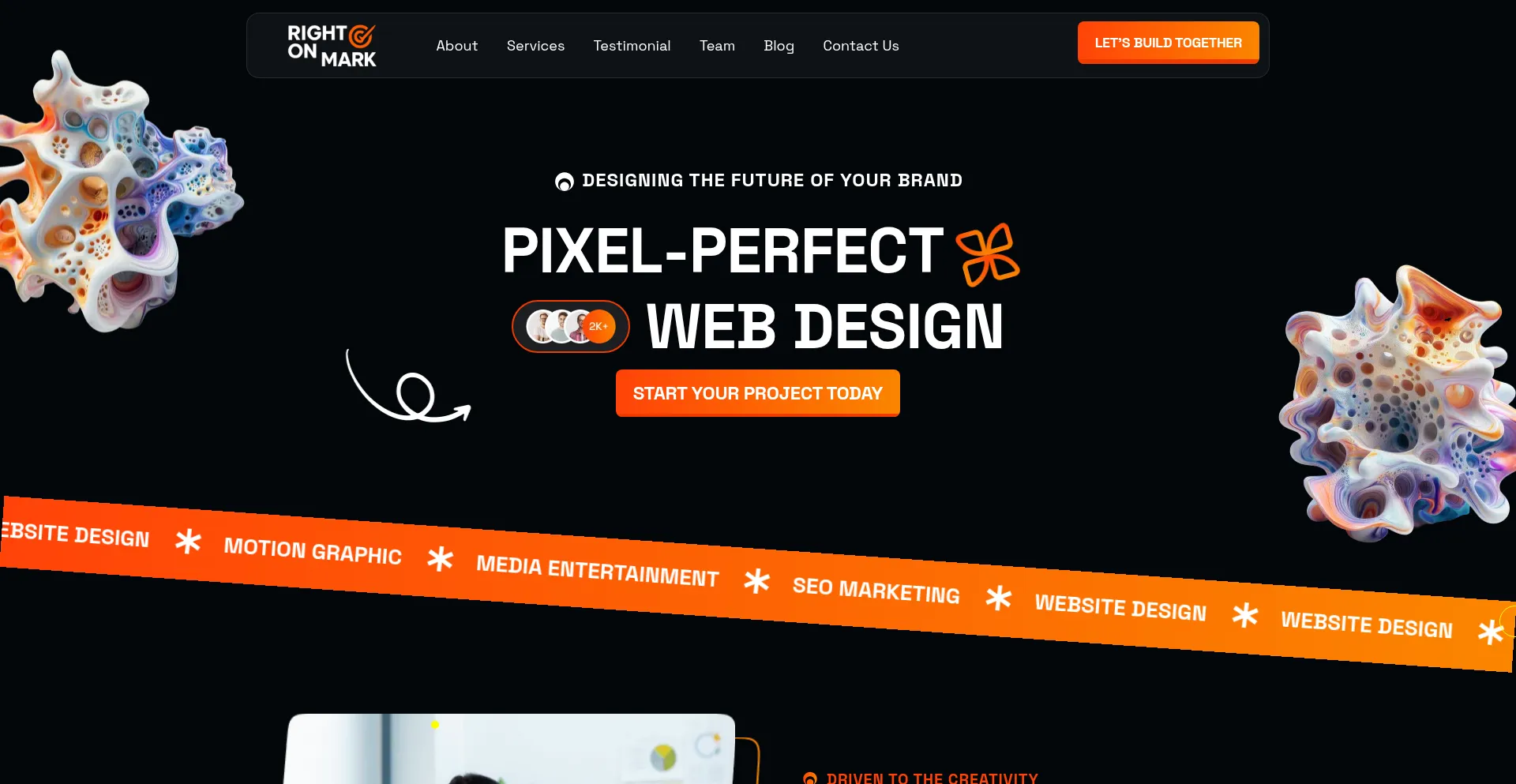 Rightonmark.com Screenshot