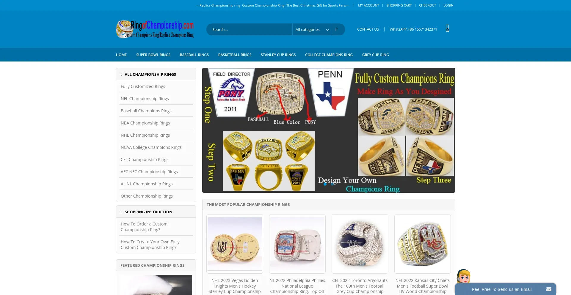 Ringofchampionship.com Screenshot