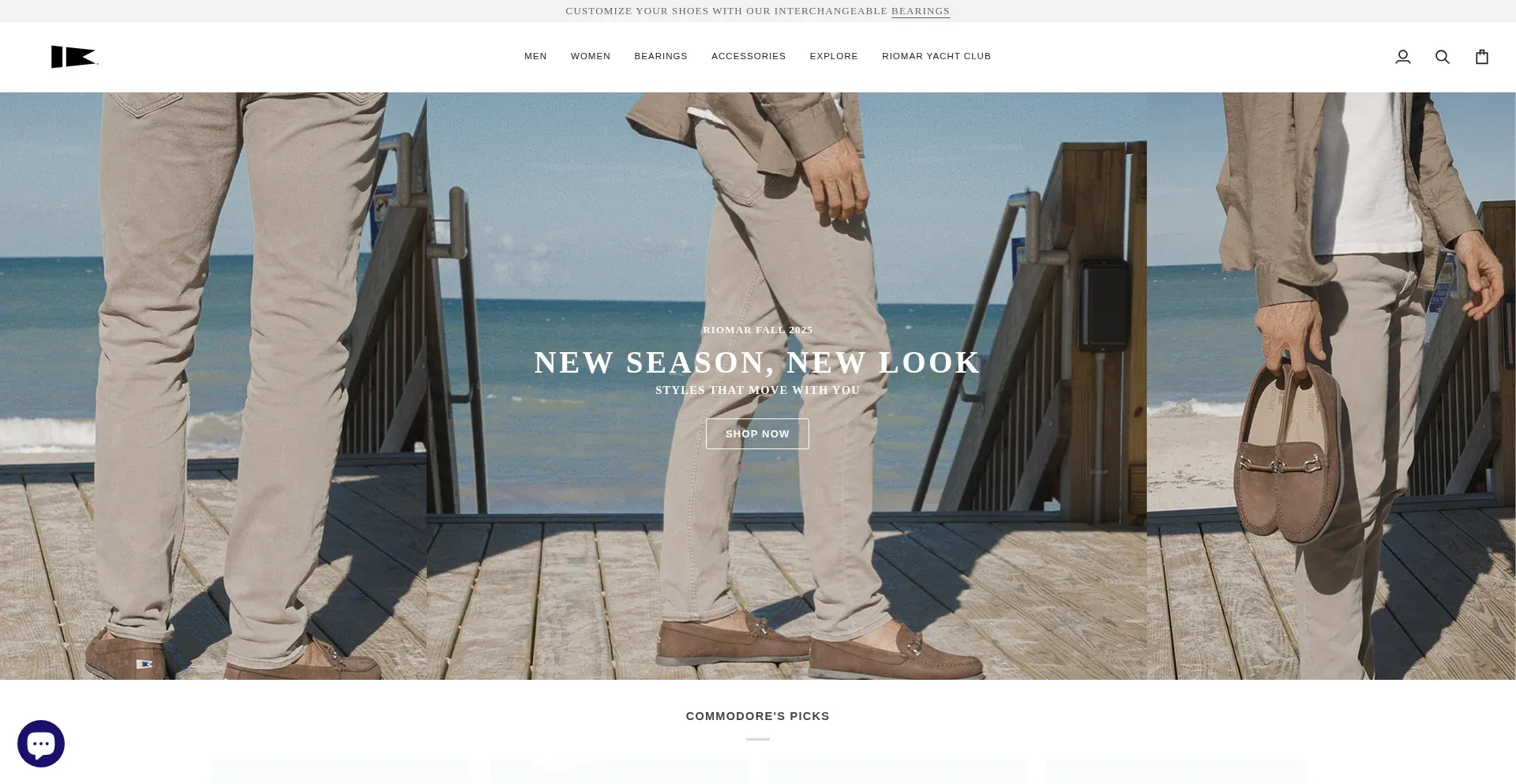 Riomarshoes.com Screenshot