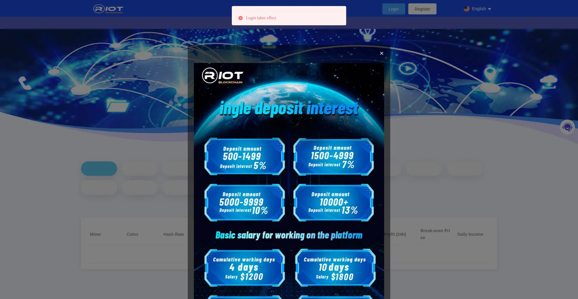 Is Riot-online-blockchain.com Safe?