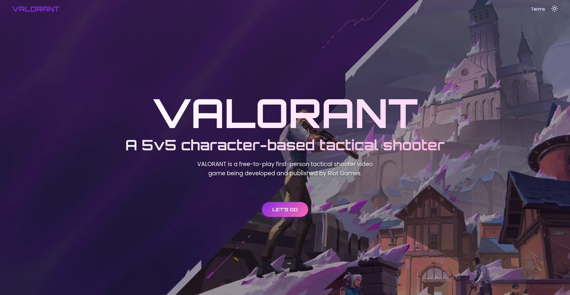 Website screenshot of Riotgift.cc