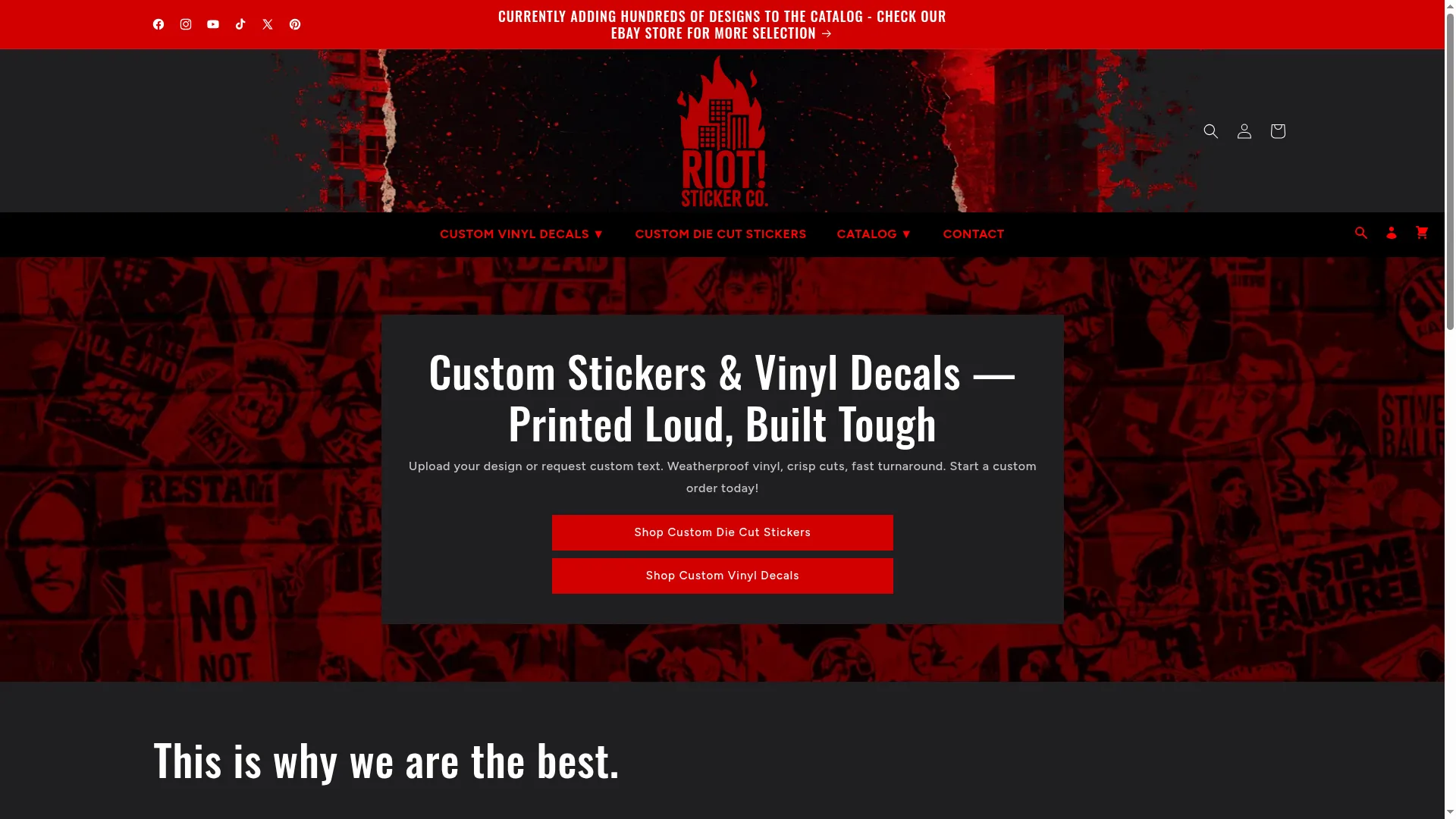 Riotstickerco.com