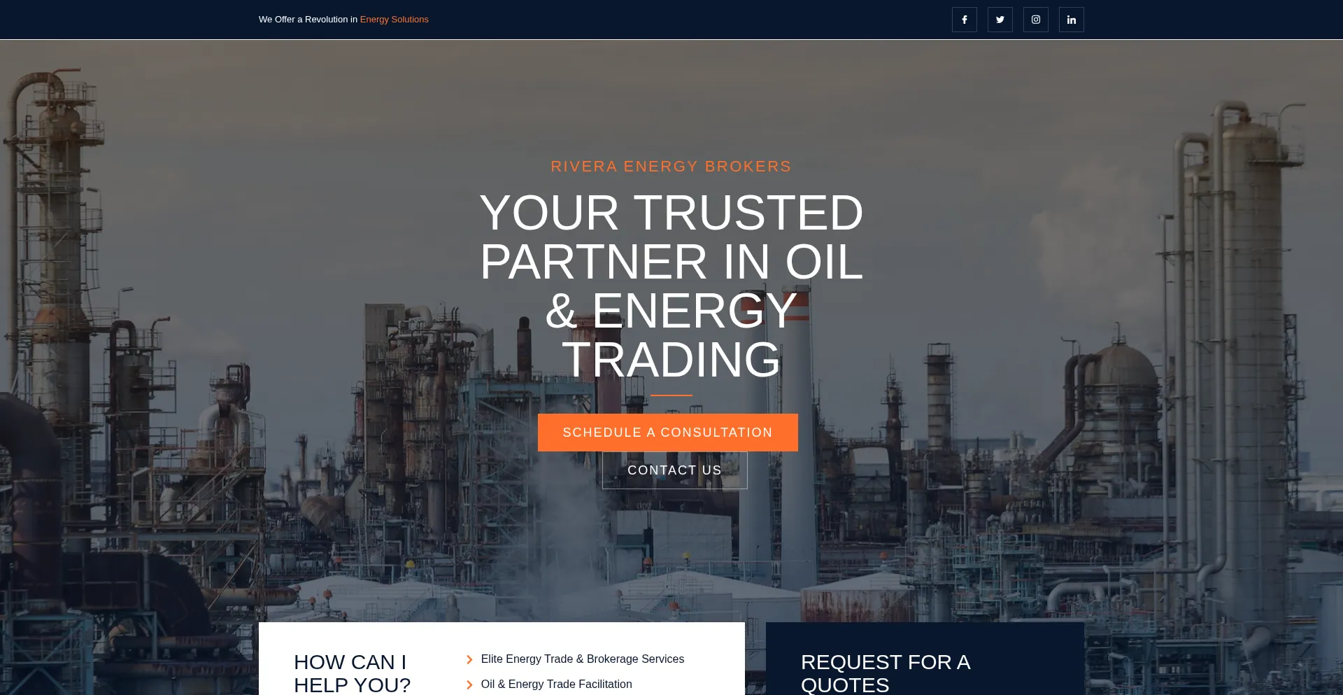 Riveraenergybrokers.com Screenshot