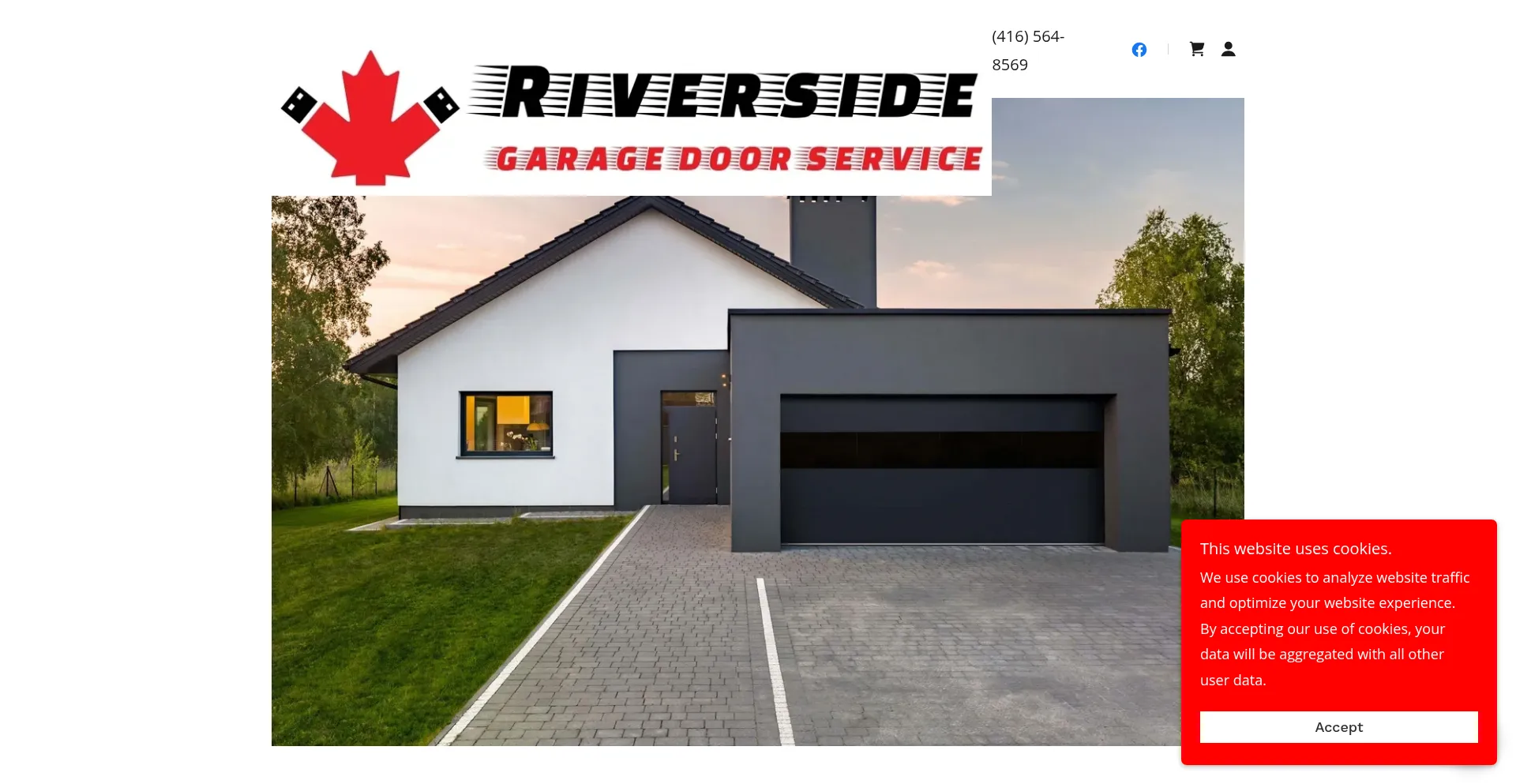 Website screenshot of Riversidegds.com