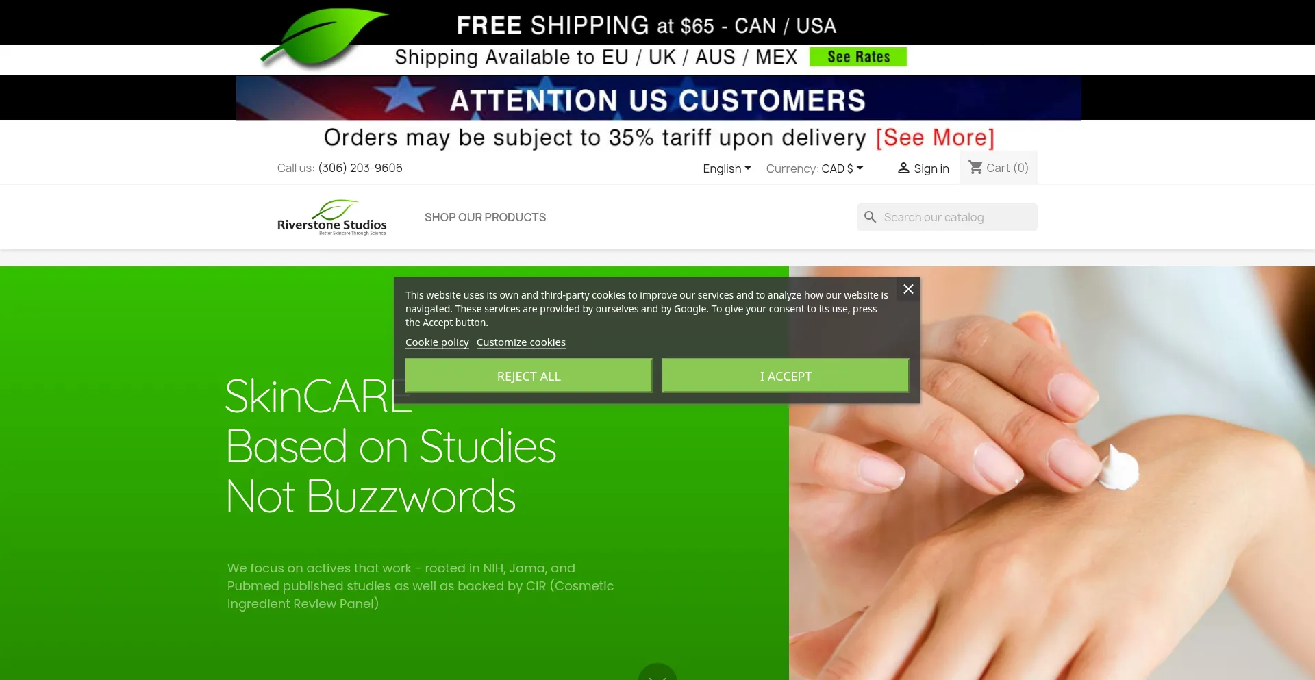 Is Riverstonenaturals.com Safe?