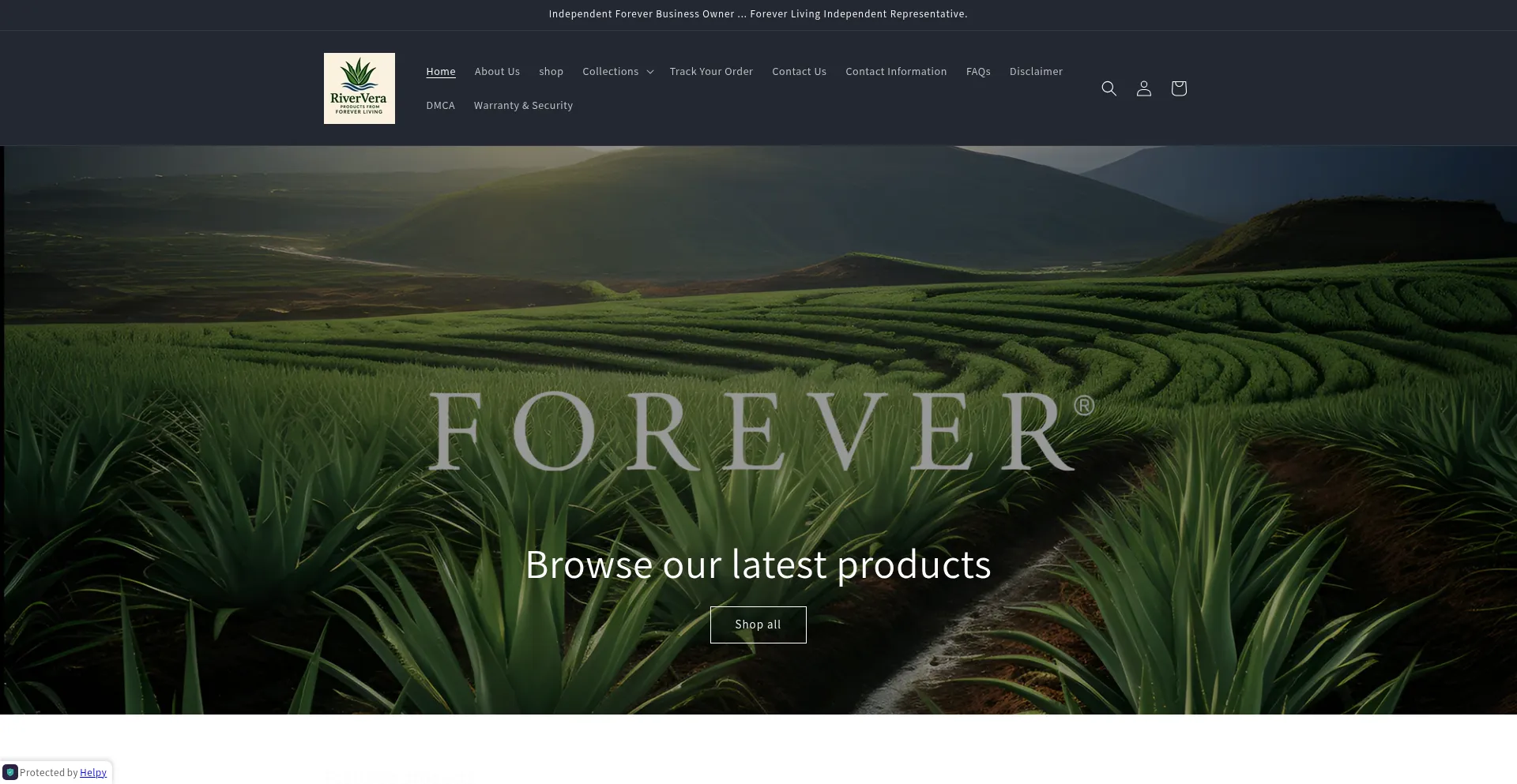 Website screenshot of Riververa.com