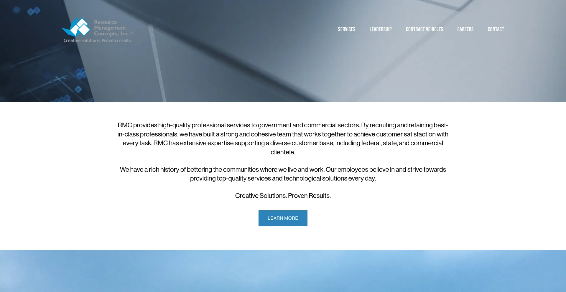 Website screenshot of Rmcweb.com