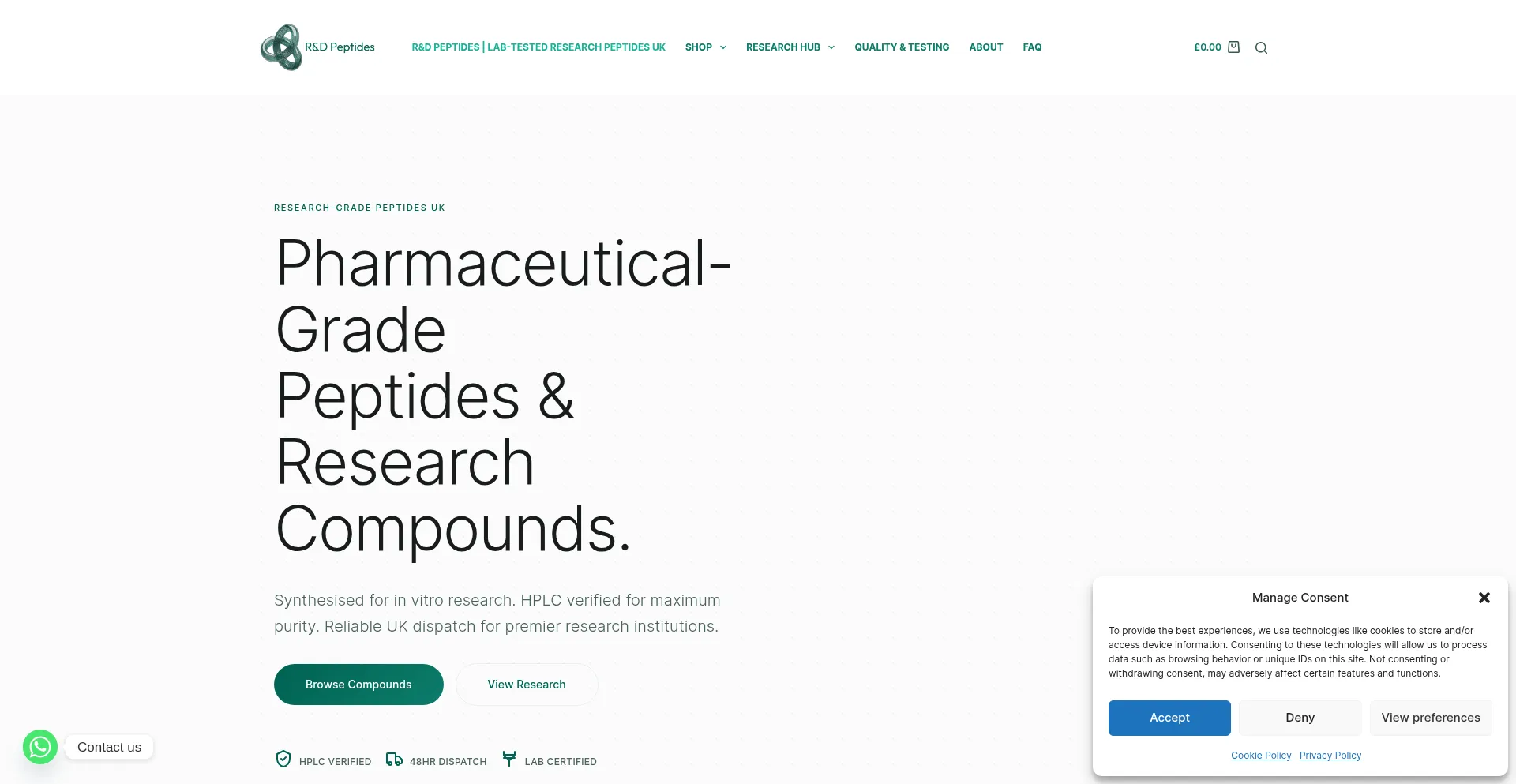Rndpeptides.co.uk
