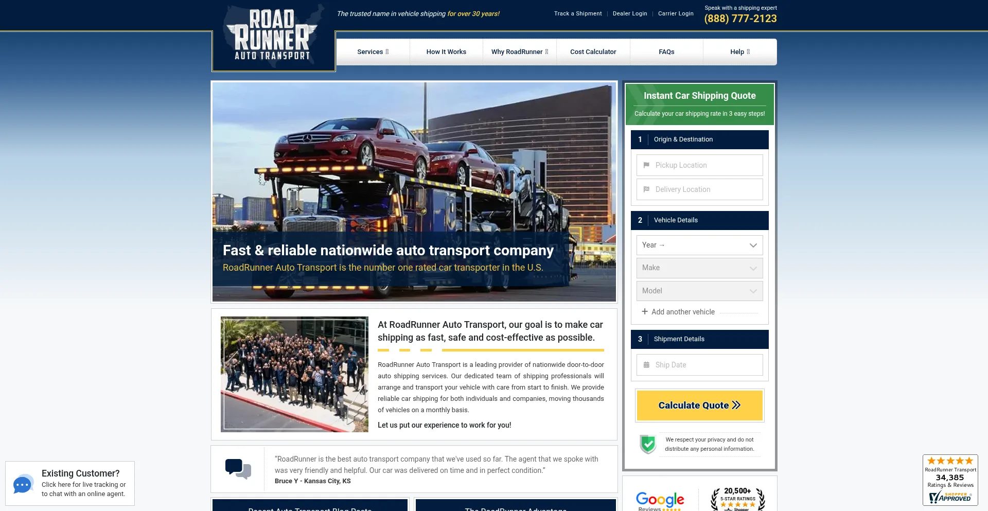 Roadrunnerautotransport.com