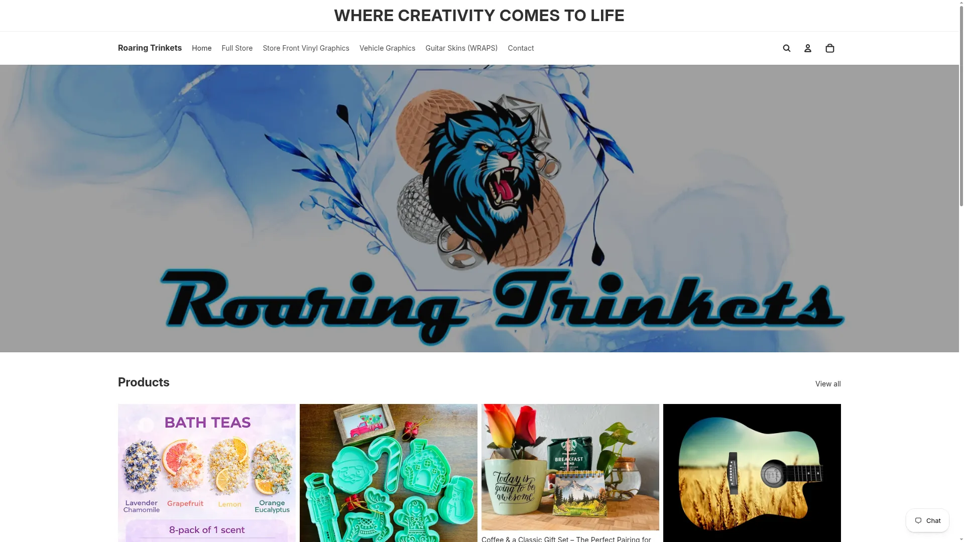 Roaringtrinkets.com