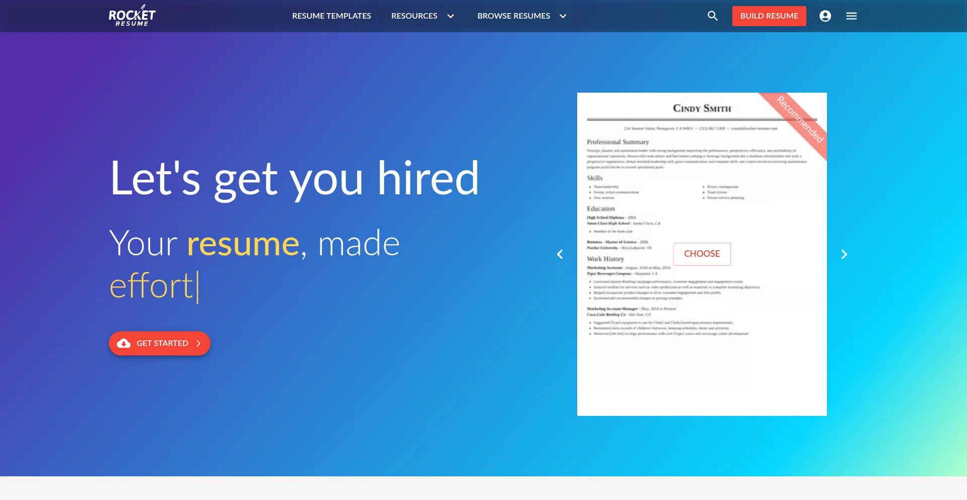 Is Rocket-resume.com Safe?
