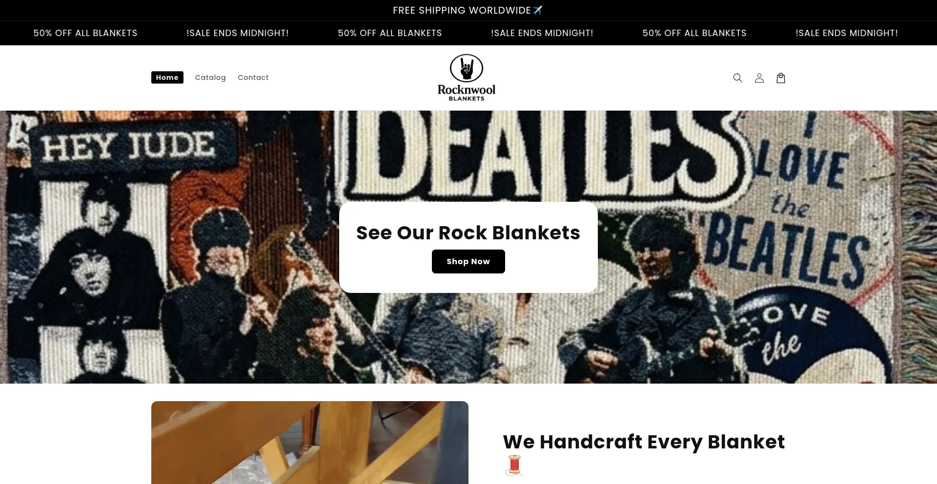 Rocknwoolblankets.com