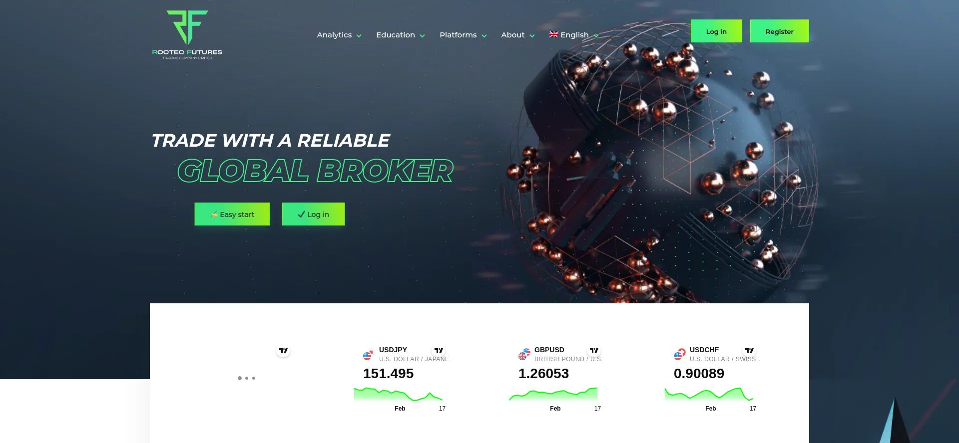 Website screenshot of Roctec-europe.com