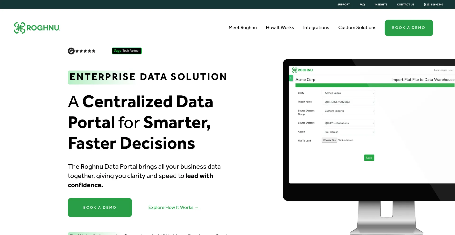 Roghnu.com Screenshot