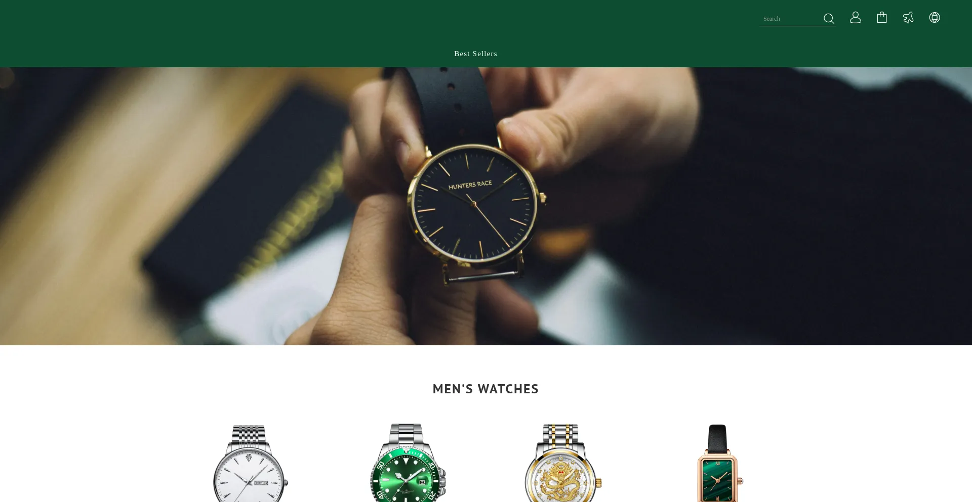 Website screenshot of Rolexsrw.com