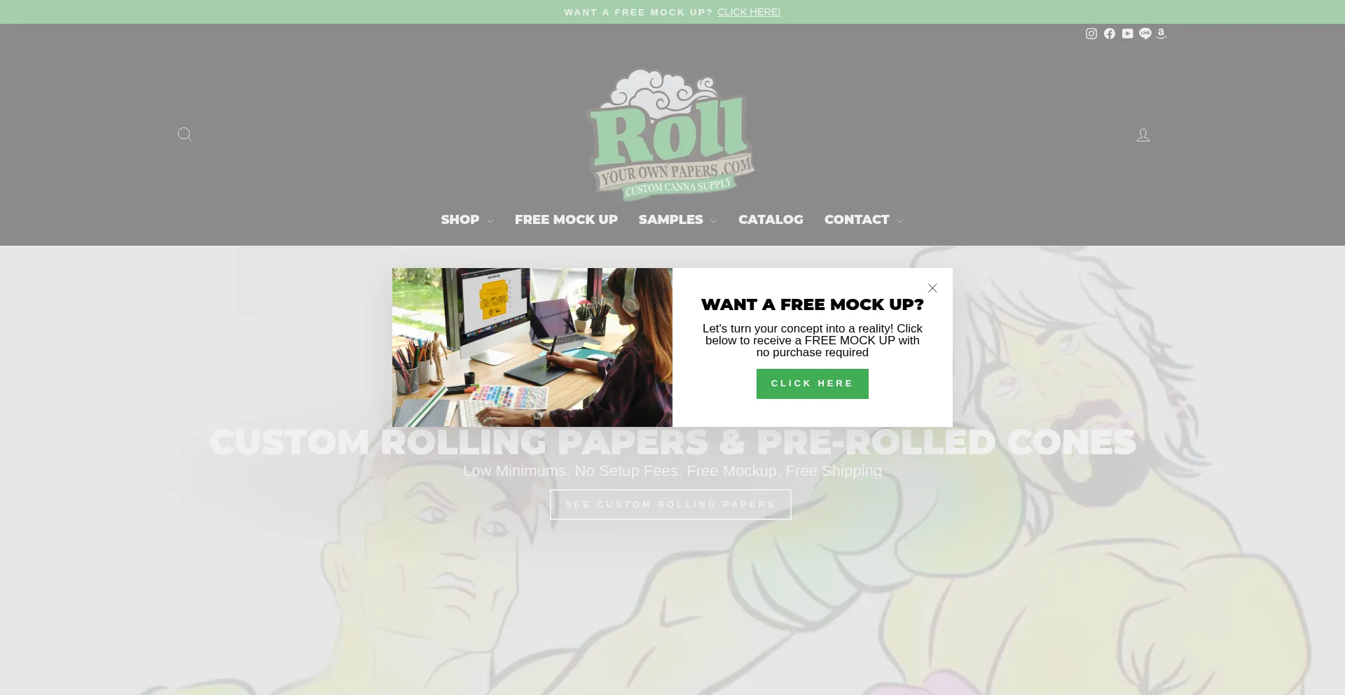 Rollyourownpapers.com