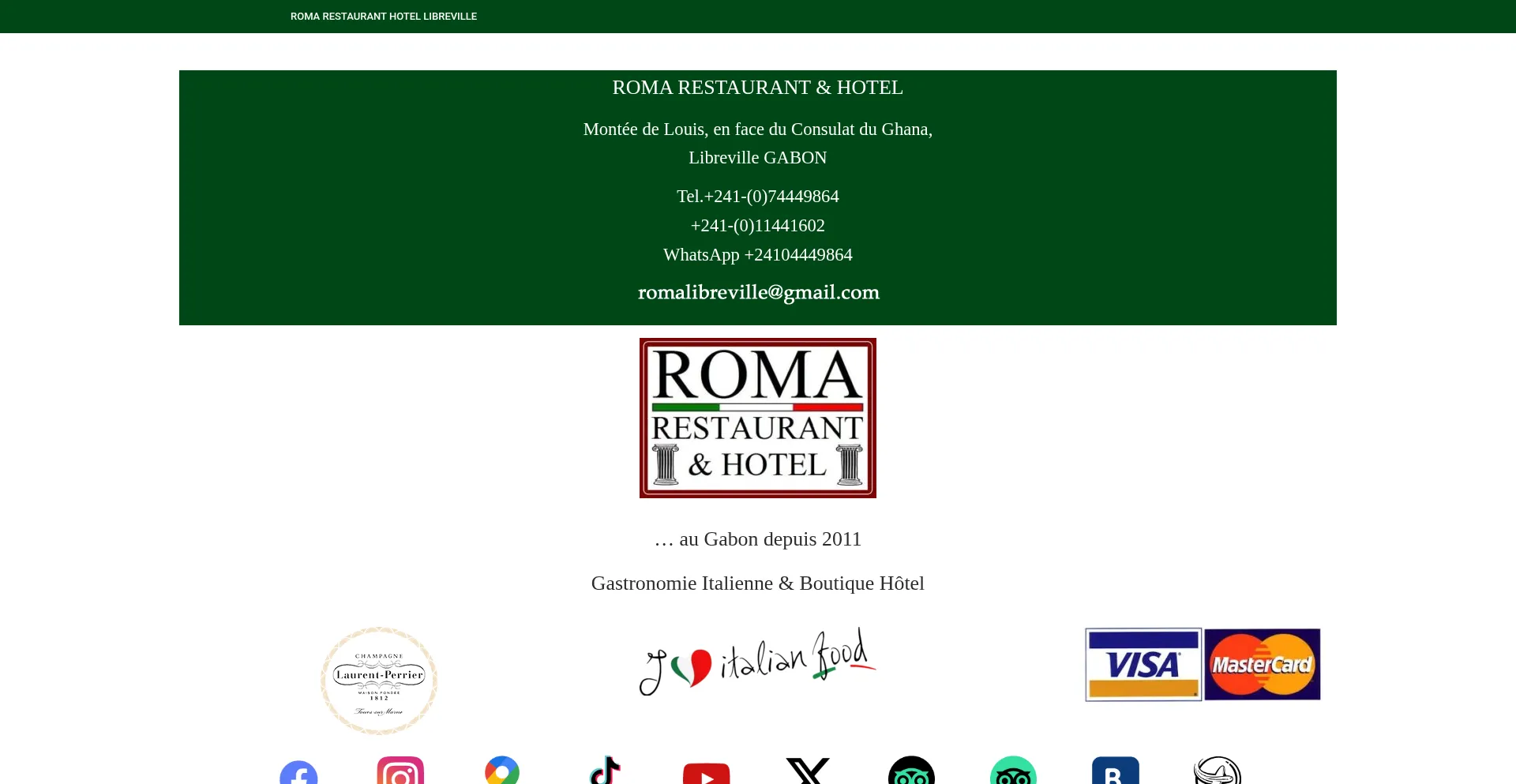 Romalibreville.com Screenshot