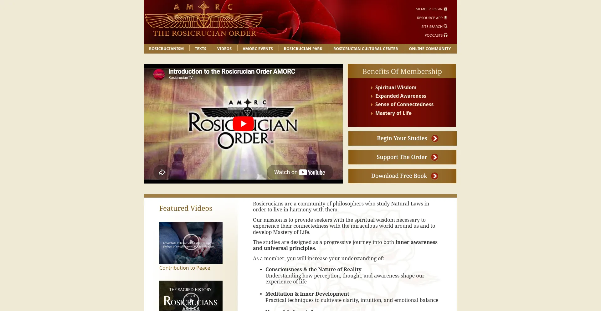 Rosicrucian.org