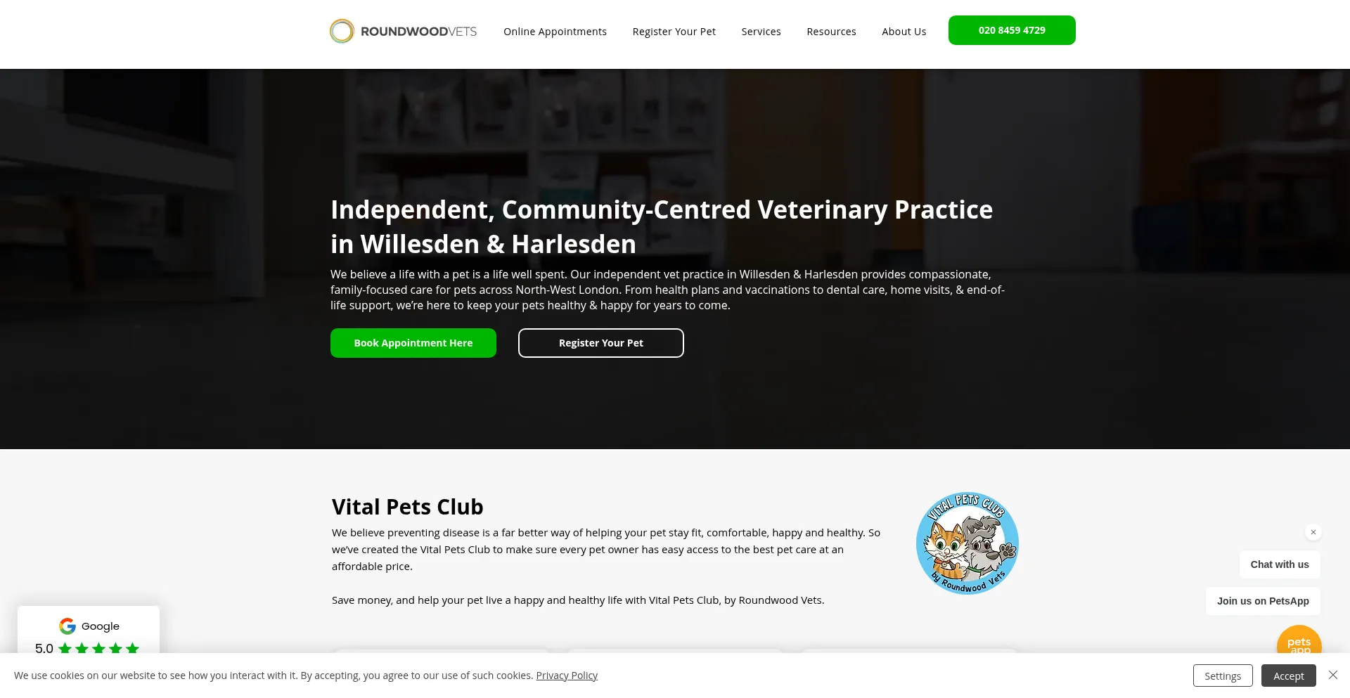 Roundwoodvets.co.uk