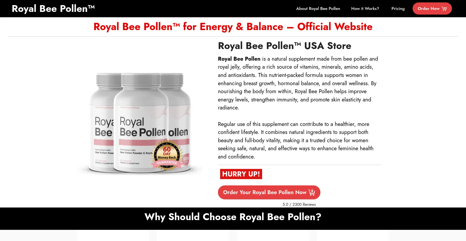 Is Royal-beepollen.us Safe?