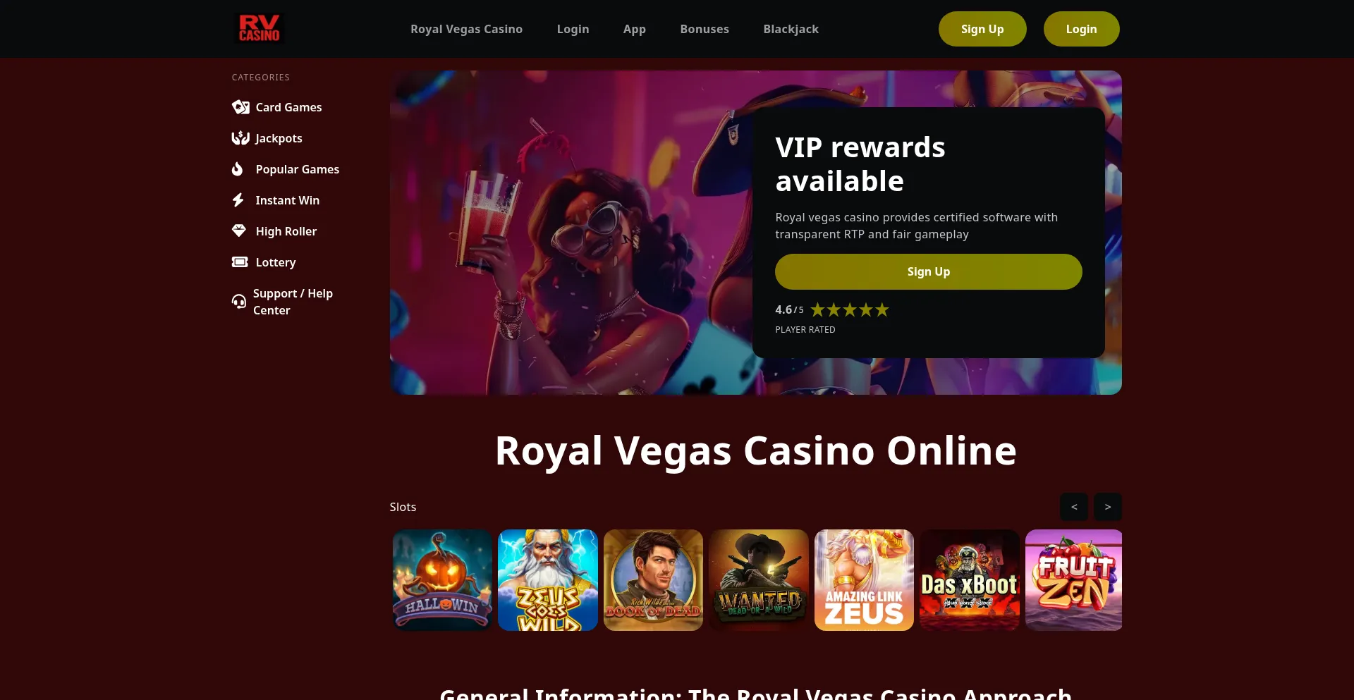 Royalvegascasinocanada.com