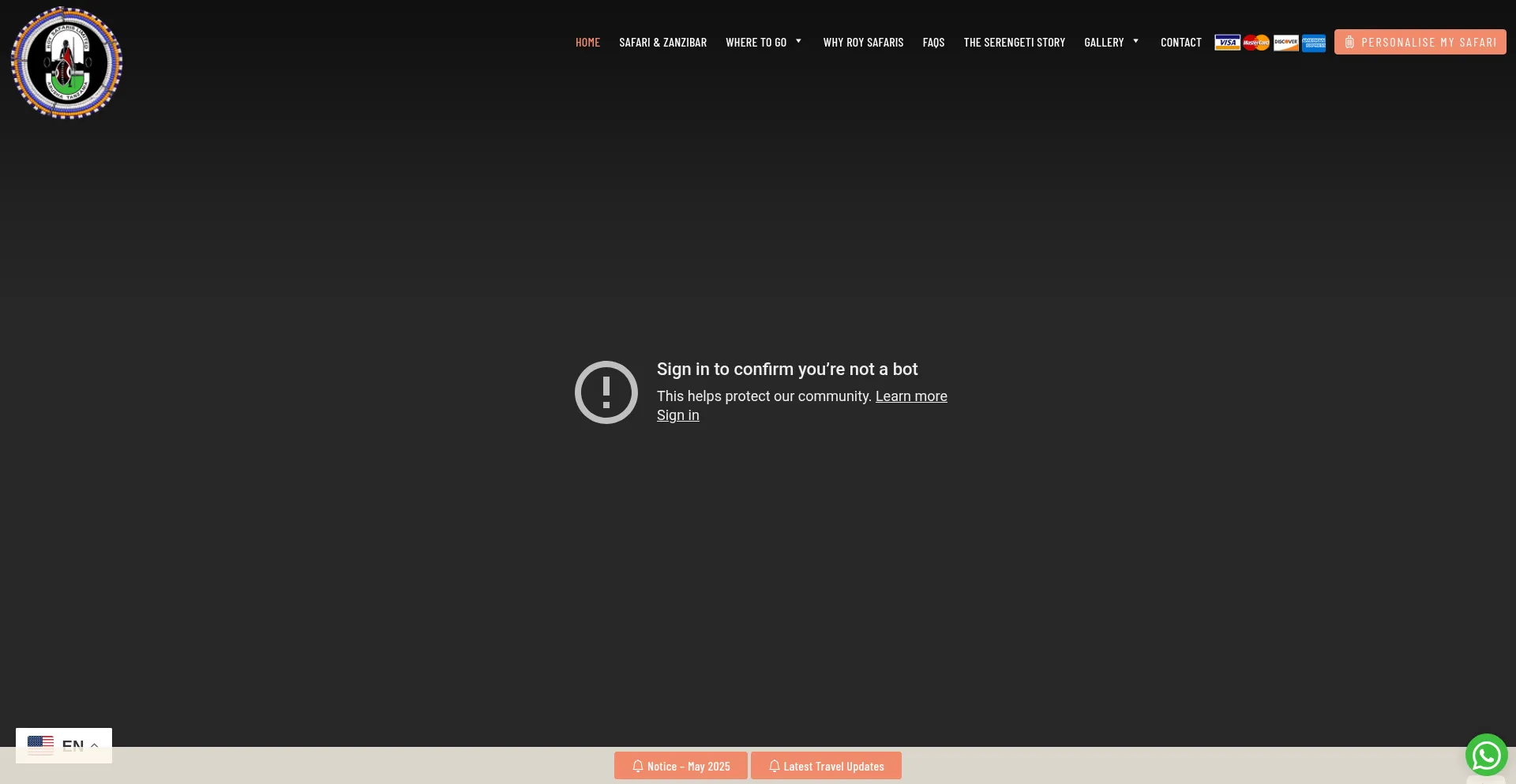 Roysafaris.co.tz