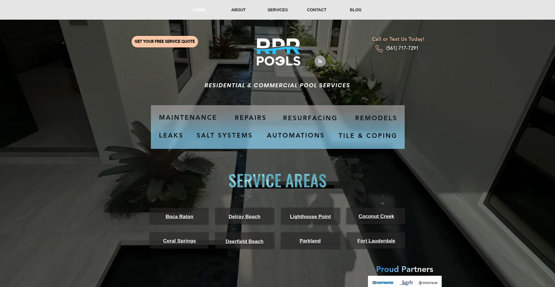 Rprpools.com Screenshot