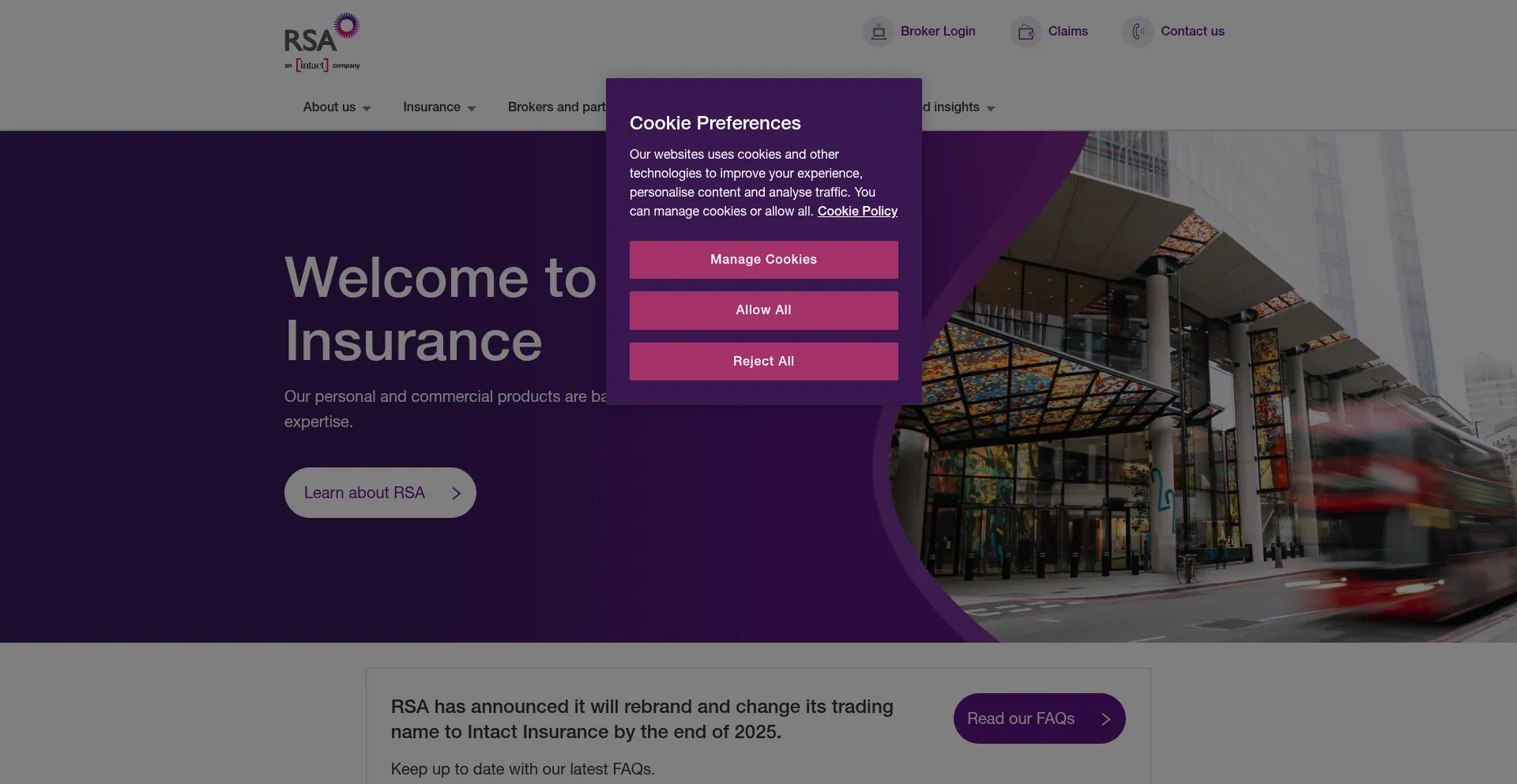 Rsagroup.com Screenshot