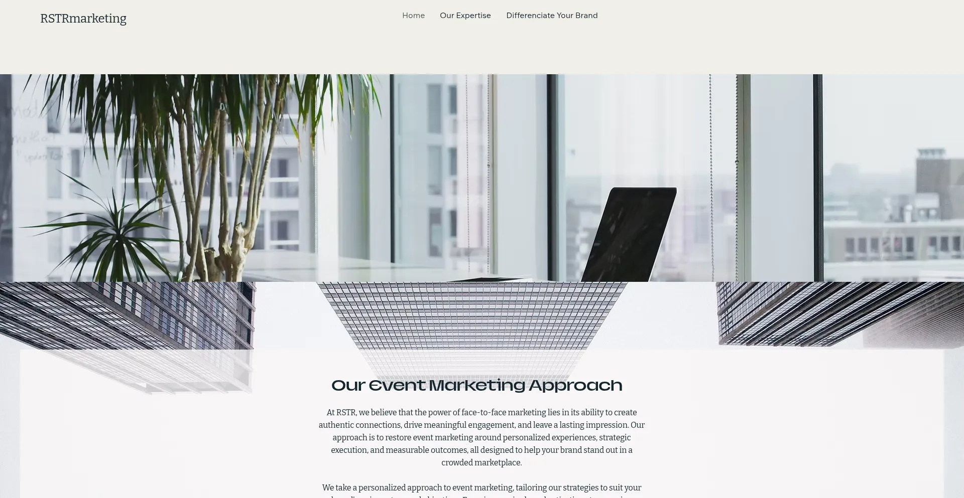 Website screenshot of Rstrmarketing.com