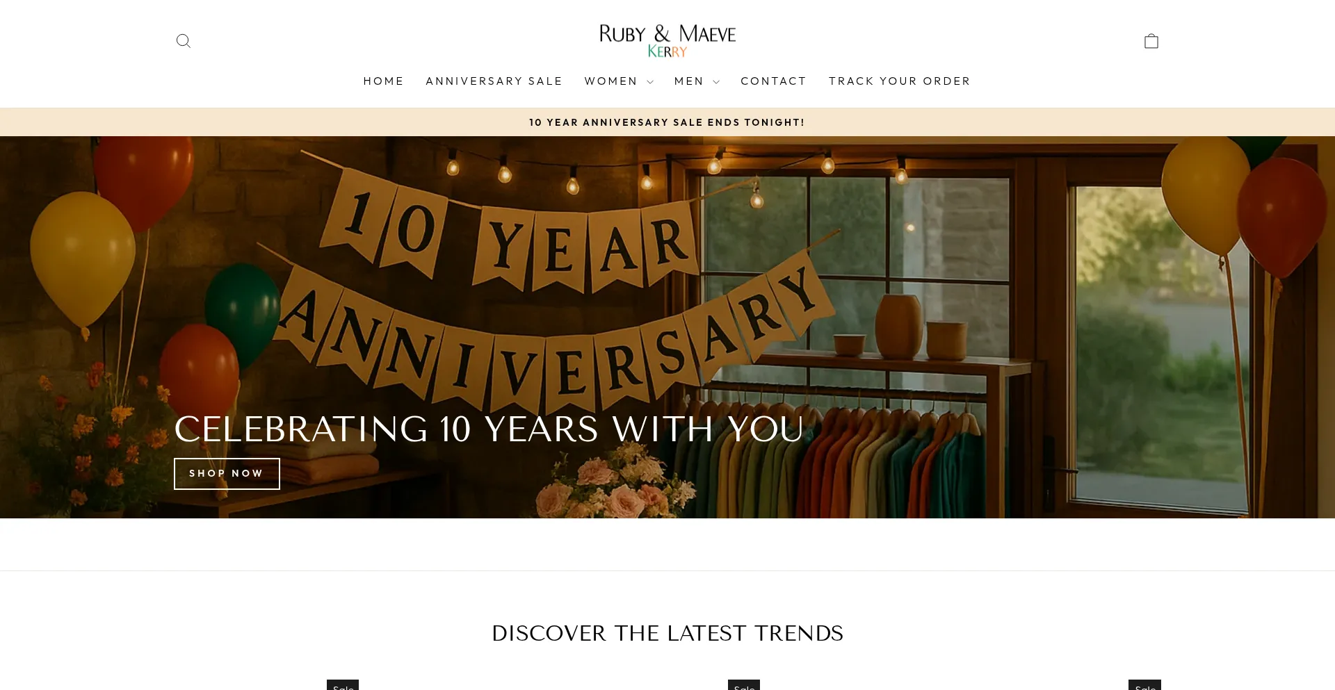 Rubyandmaeve.com Screenshot
