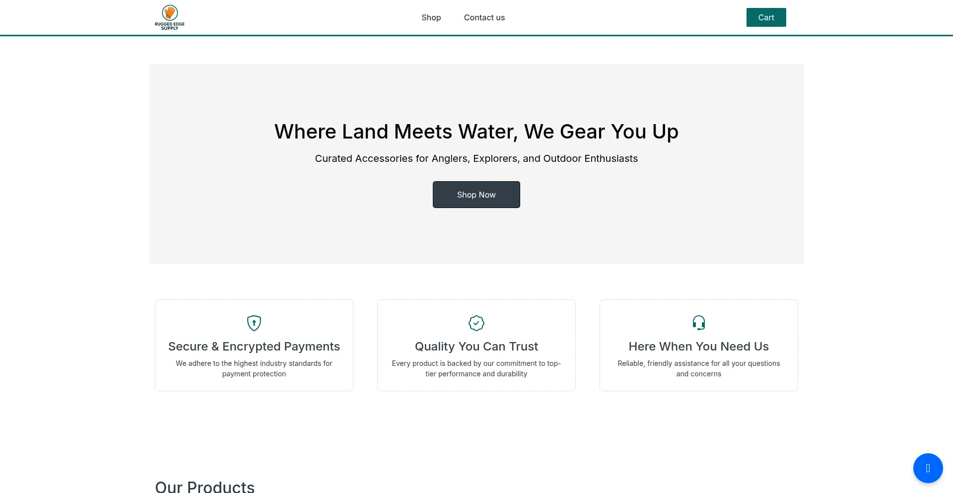 Ruggededgesupply.com Screenshot